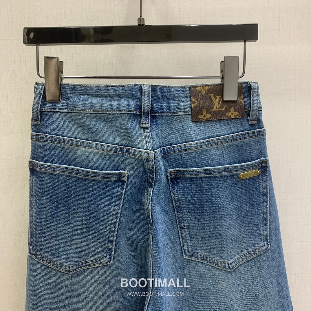 Straight Fit Denim Jeans Blue Light Blue 스트레이트 핏 데님 진 블루 라이트 블루 6