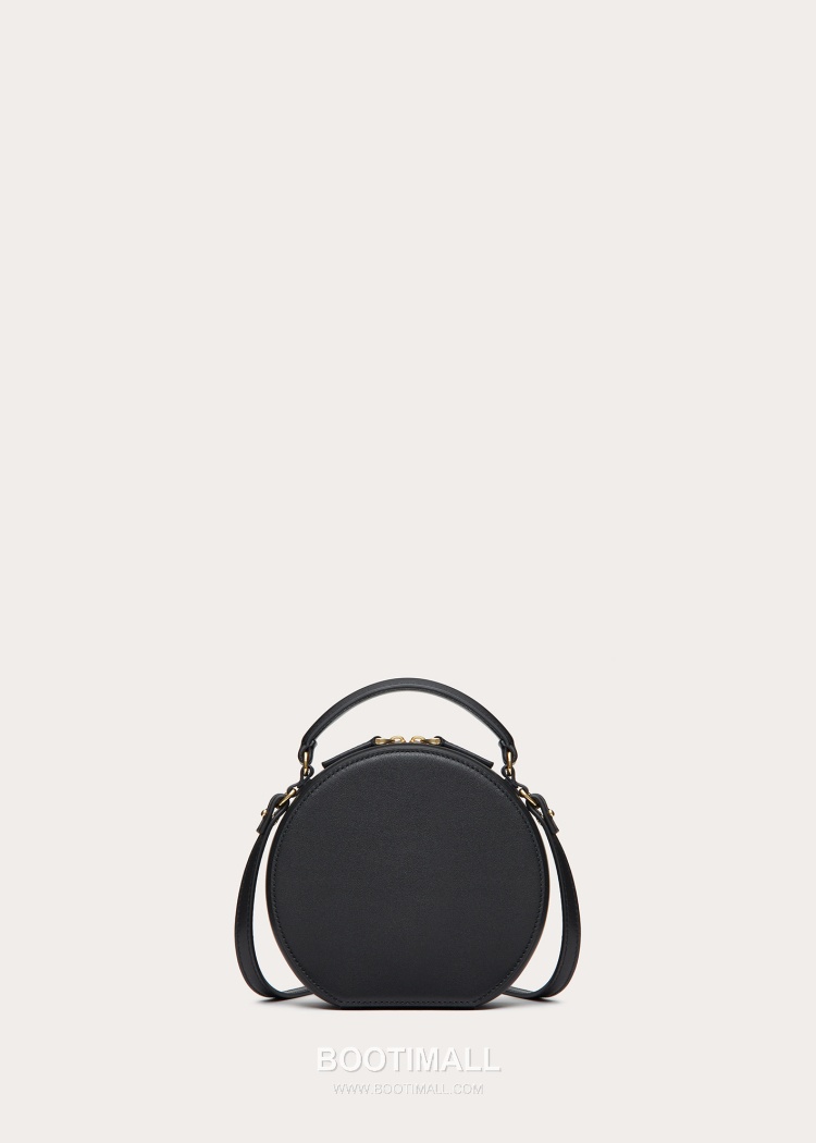 Valentino VLOGO Signature Round Crossbody Bag Black 발렌티노 브이로고 시그니처 라운드 크로스바디백 블랙 18cm 4