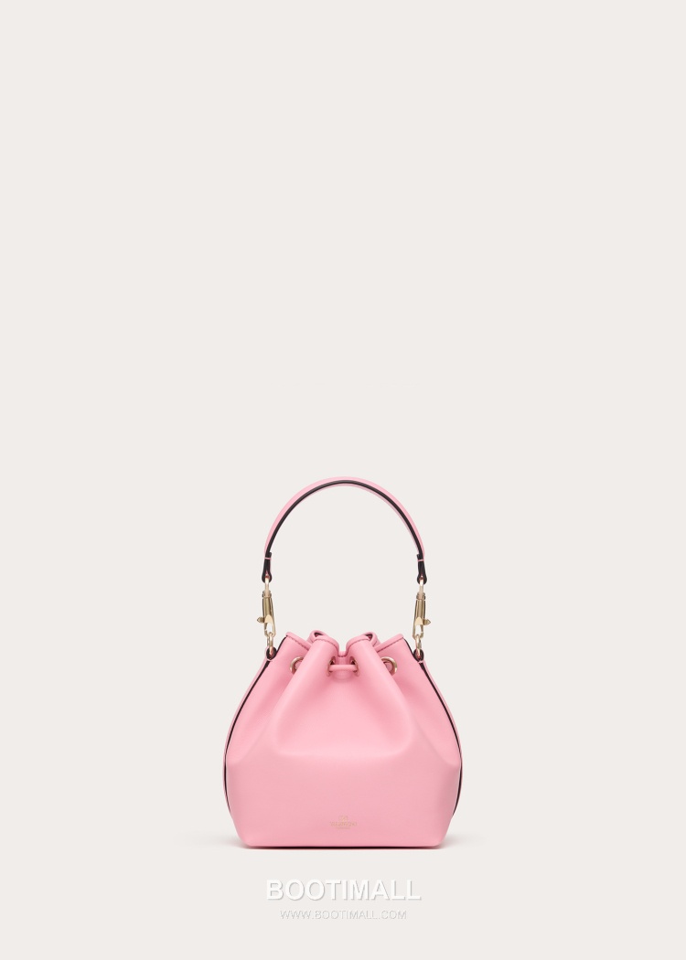 Valentino VLOGO Signature Leather Bucket Bag Ivory 발렌티노 브이로고 시그니처 레더 버킷백 아이보리 숄더백 21cm 3