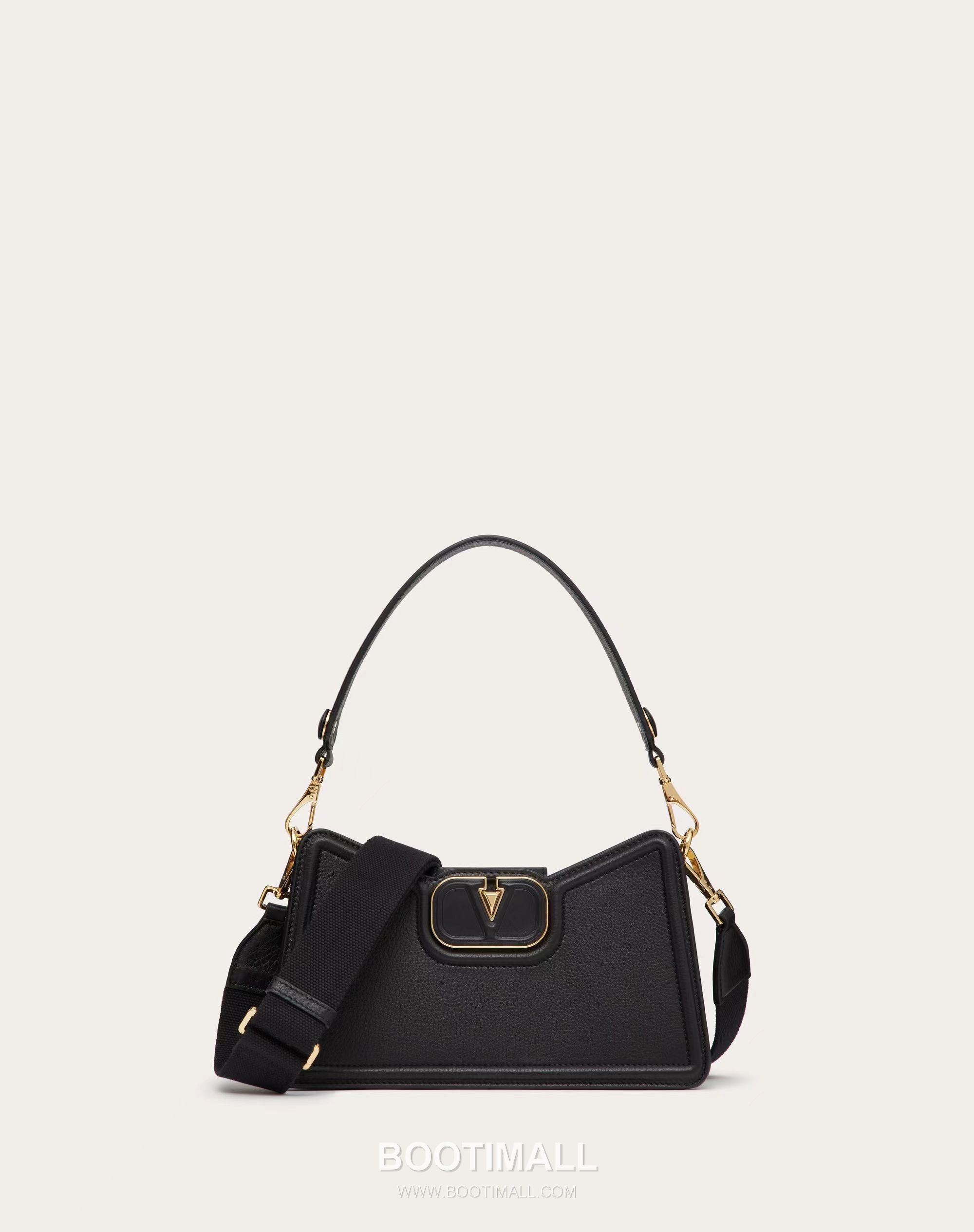 Valentino VLogo Signature Grainy Leather Ivory Shoulder Bag 발렌티노 V로고 시그니처 그레이니 레더 아이보리 숄더백 2
