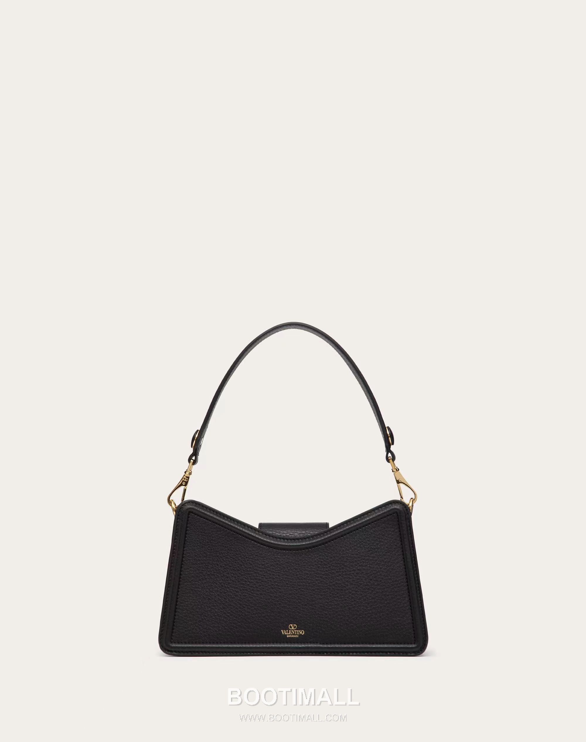 Valentino VLogo Signature Grainy Leather Ivory Shoulder Bag 발렌티노 V로고 시그니처 그레이니 레더 아이보리 숄더백 4
