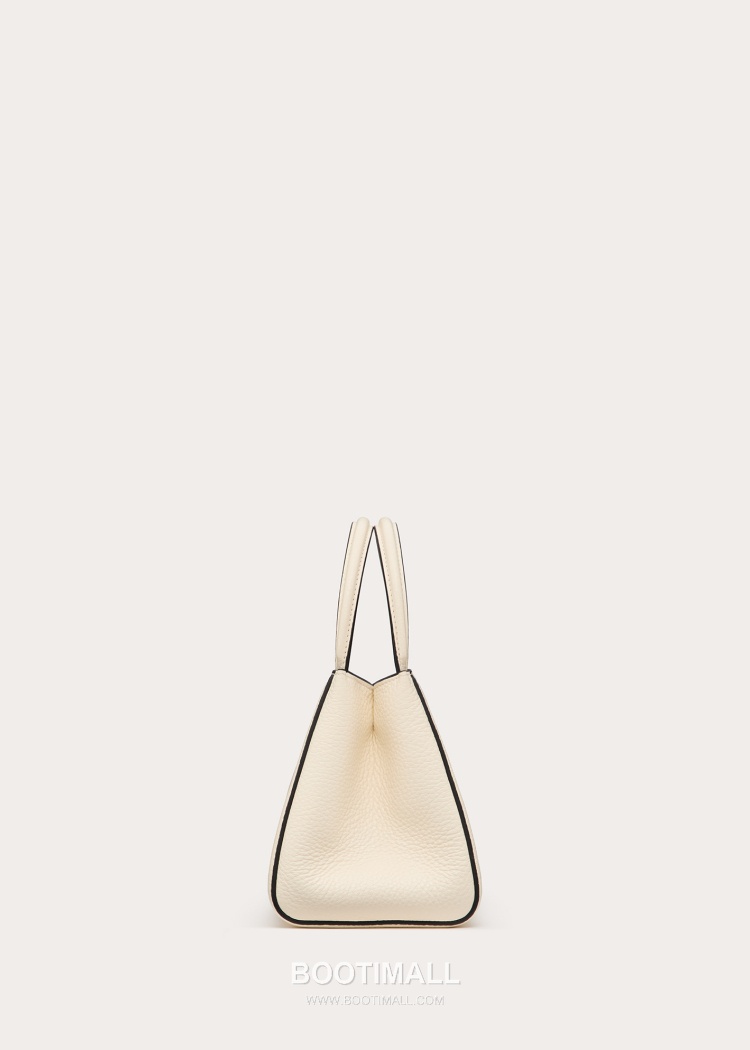 Valentino Garavani VSLING Grained Leather Beige Top Handle Bag 발렌티노 가라바니 브이슬링 그레인드 레더 베이지 탑핸들백 5