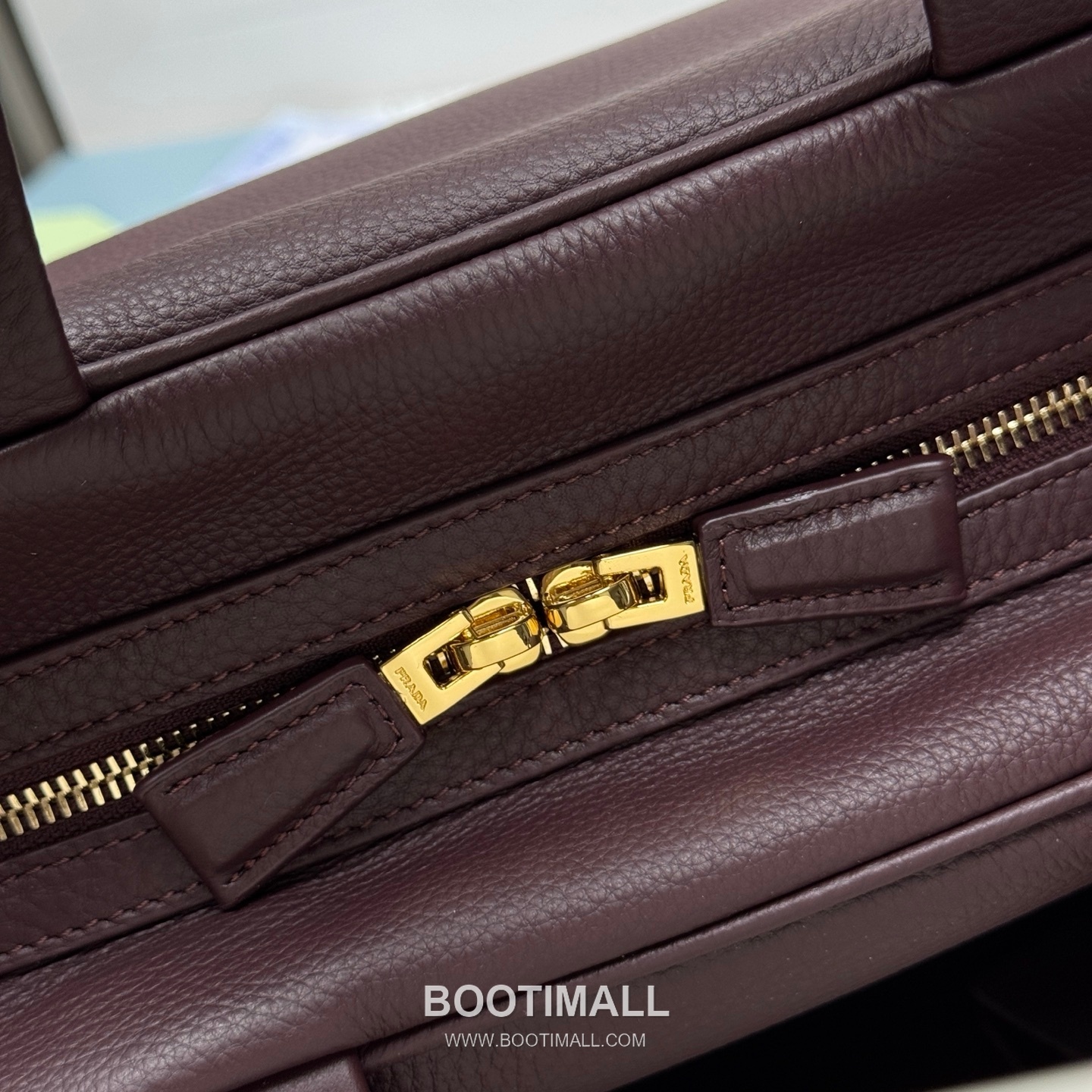 Prada Natural Grain Leather Black Top Handle Bag 프라다 1BB148 천연 그레인 레더 블랙 탑 핸들백 33cm 7