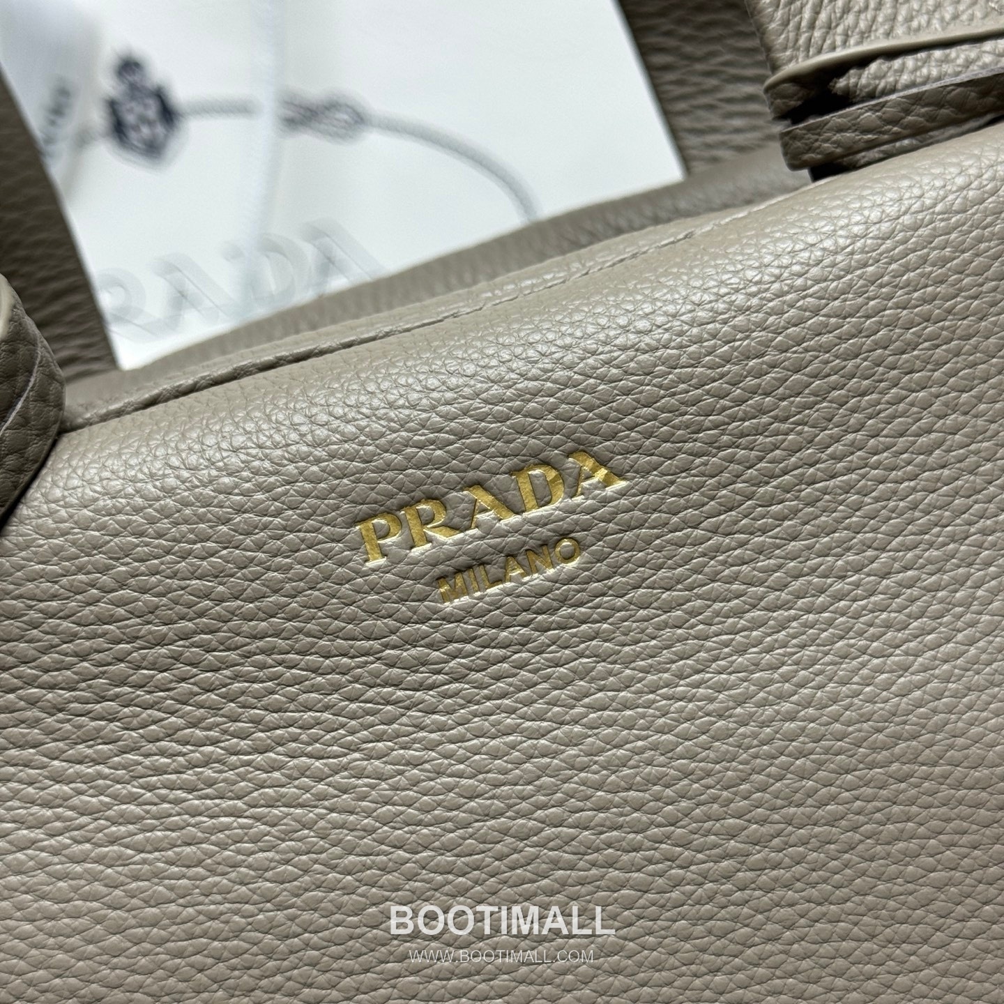 Prada Natural Grain Leather Black Top Handle Bag 프라다 1BB148 천연 그레인 레더 블랙 탑 핸들백 33cm 5
