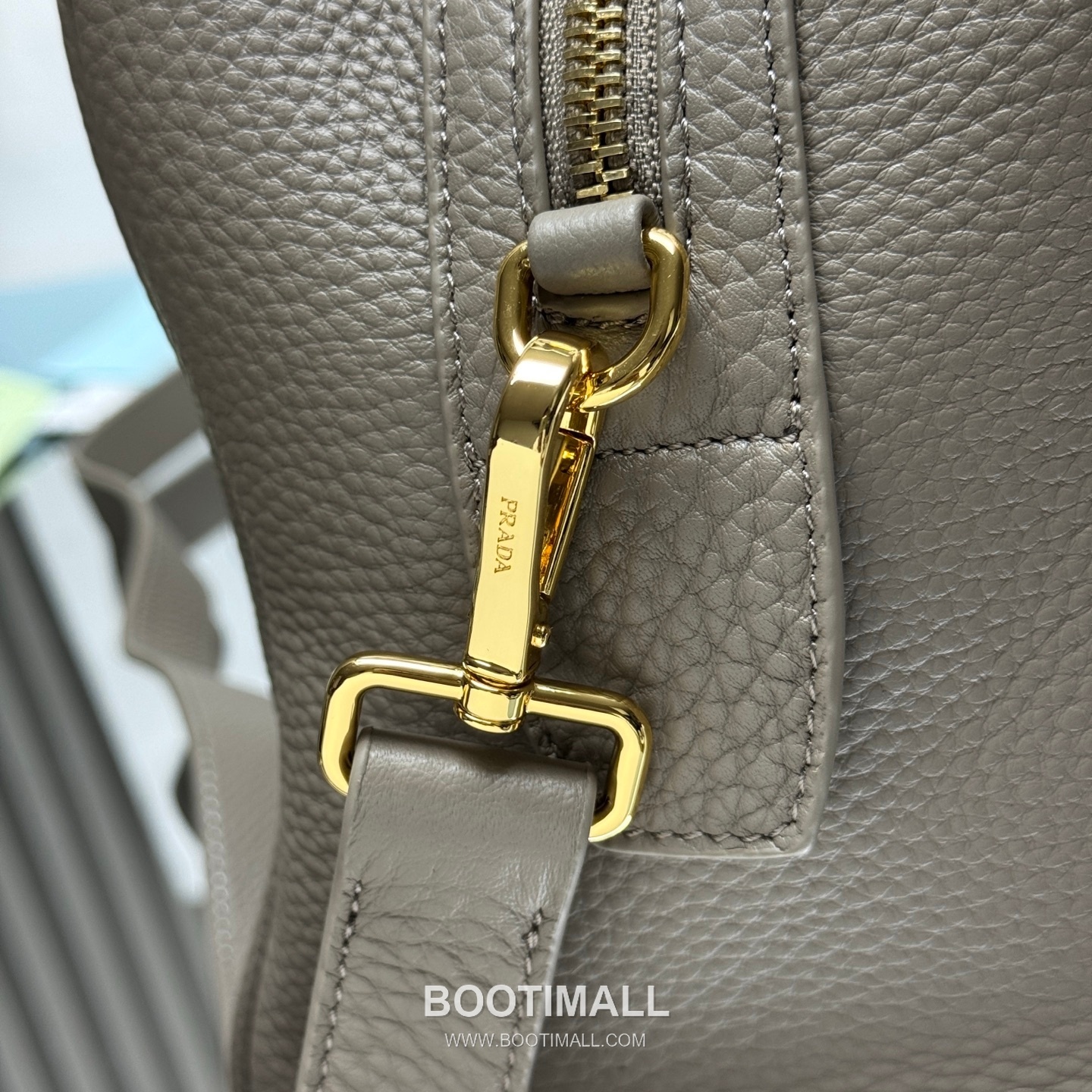 Prada Natural Grain Leather Black Top Handle Bag 프라다 1BB148 천연 그레인 레더 블랙 탑 핸들백 33cm 7