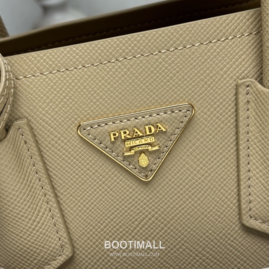 Prada Double Saffiano Leather Shoulder Bag 프라다 더블 1BG443 사피아노 레더 숄더백 25cm 5