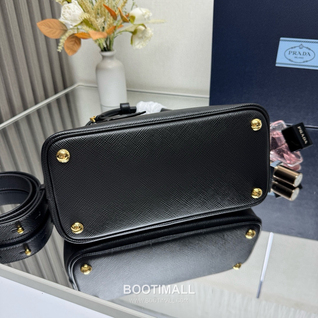 Prada Double Saffiano Leather Shoulder Bag 프라다 더블 1BG443 사피아노 레더 숄더백 25cm 4