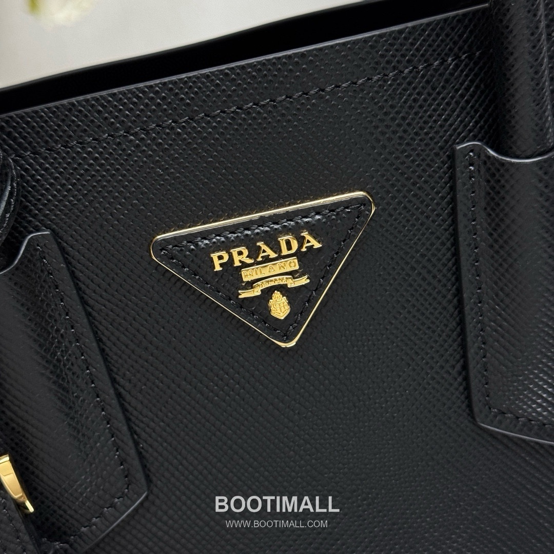 Prada Double Saffiano Leather Shoulder Bag 프라다 더블 1BG443 사피아노 레더 숄더백 25cm 5