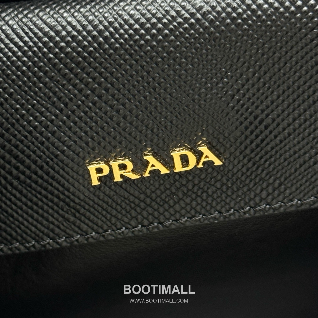 Prada Double Saffiano Leather Shoulder Bag 프라다 더블 1BG443 사피아노 레더 숄더백 25cm 9