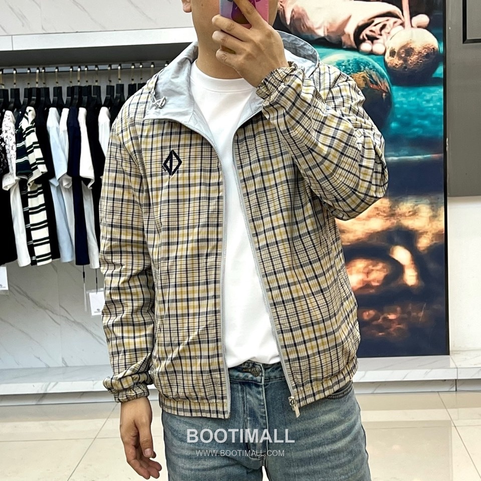 Dior Reversible Hooded Check Jacket Yellow Black Grey 디올 리버서블 후드 체크 자켓 옐로우 블랙 그레이 10