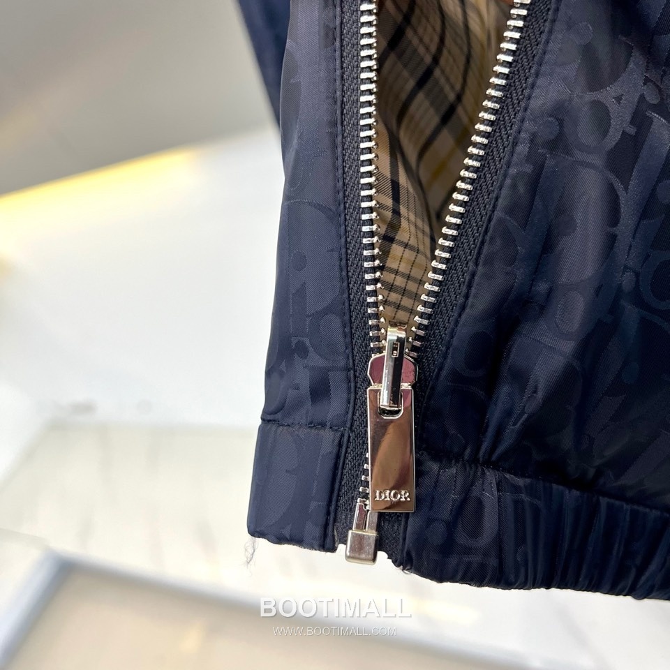 Dior Reversible Hooded Check Jacket Yellow Black Grey 디올 리버서블 후드 체크 자켓 옐로우 블랙 그레이 6