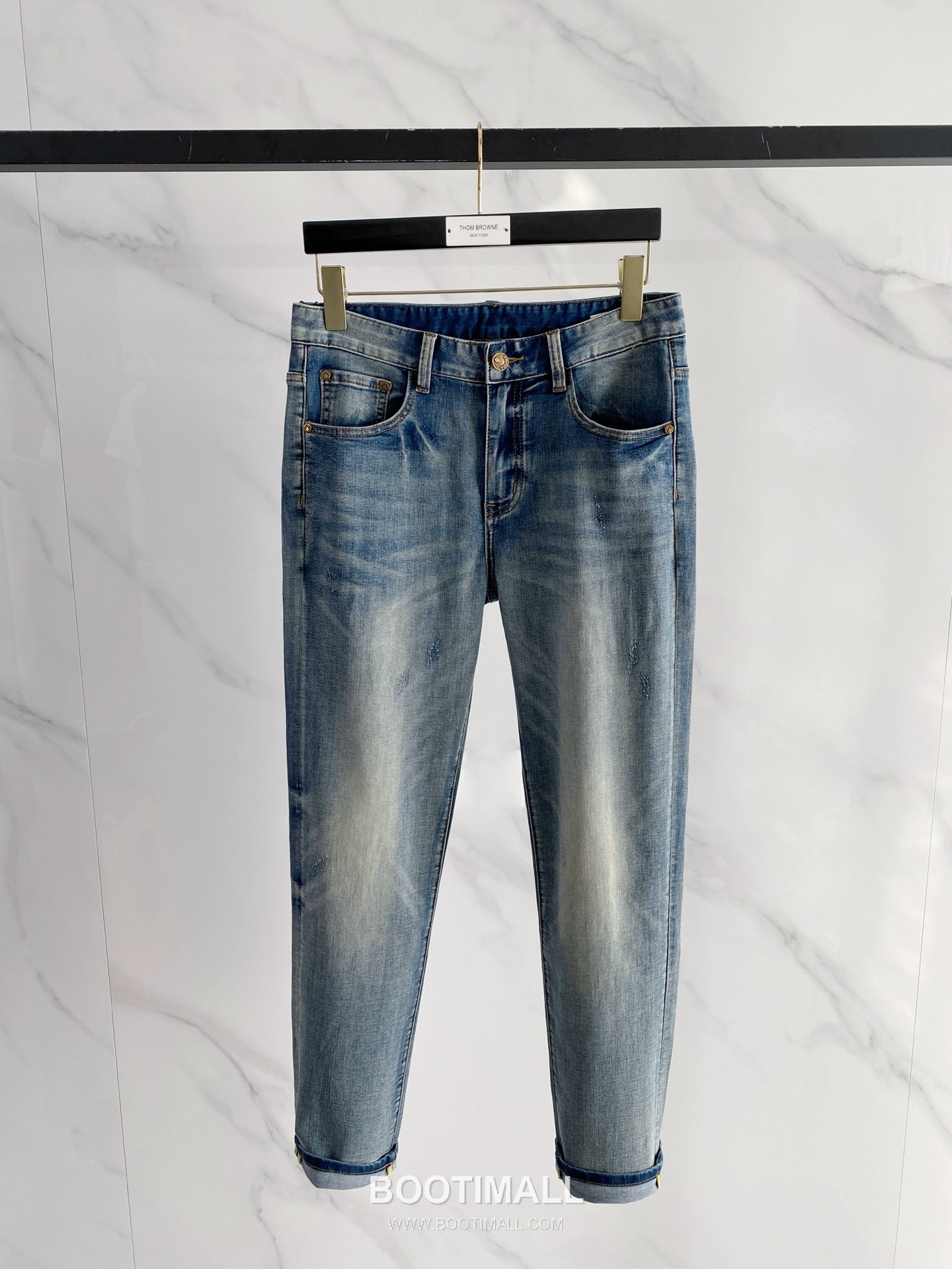 Prada Straight Fit Denim Jeans Blue 프라다 스트레이트 핏 데님 진 블루 2