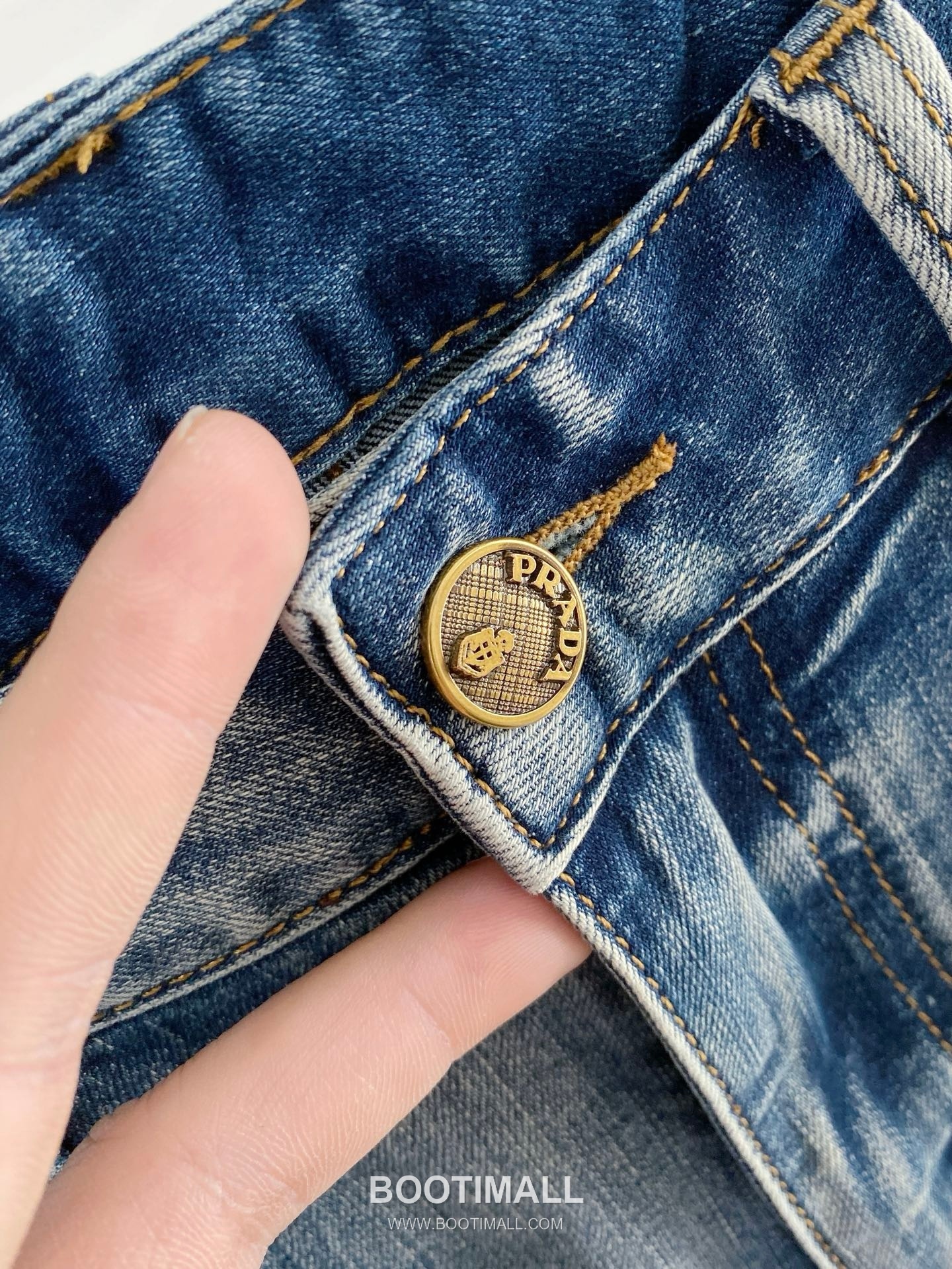 Prada Straight Fit Denim Jeans Blue 프라다 스트레이트 핏 데님 진 블루 6