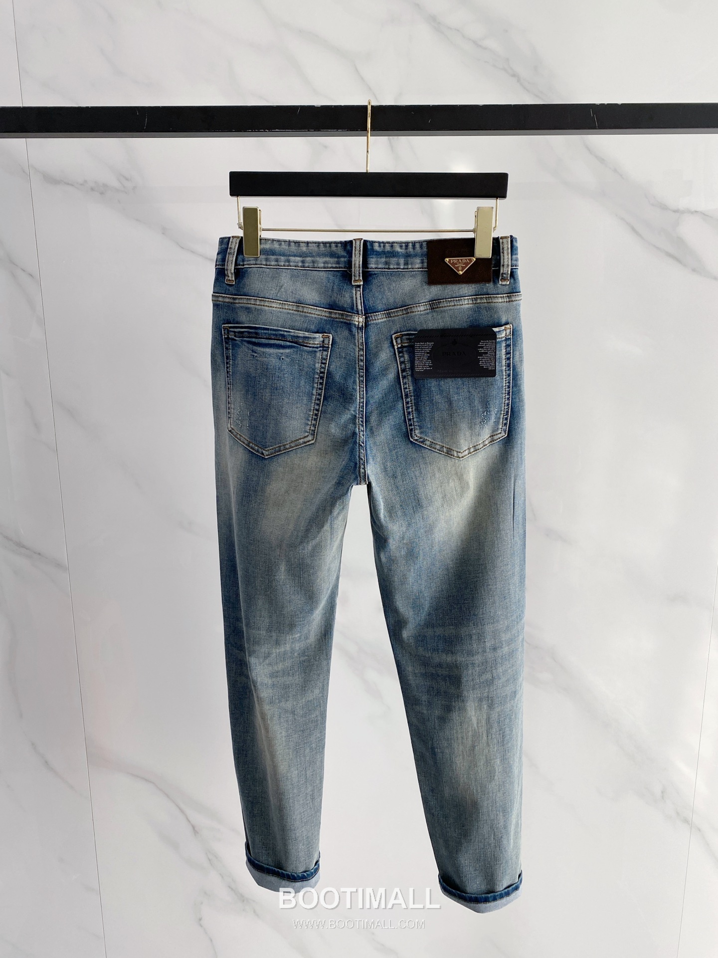 Prada Straight Fit Denim Jeans Blue 프라다 스트레이트 핏 데님 진 블루 9