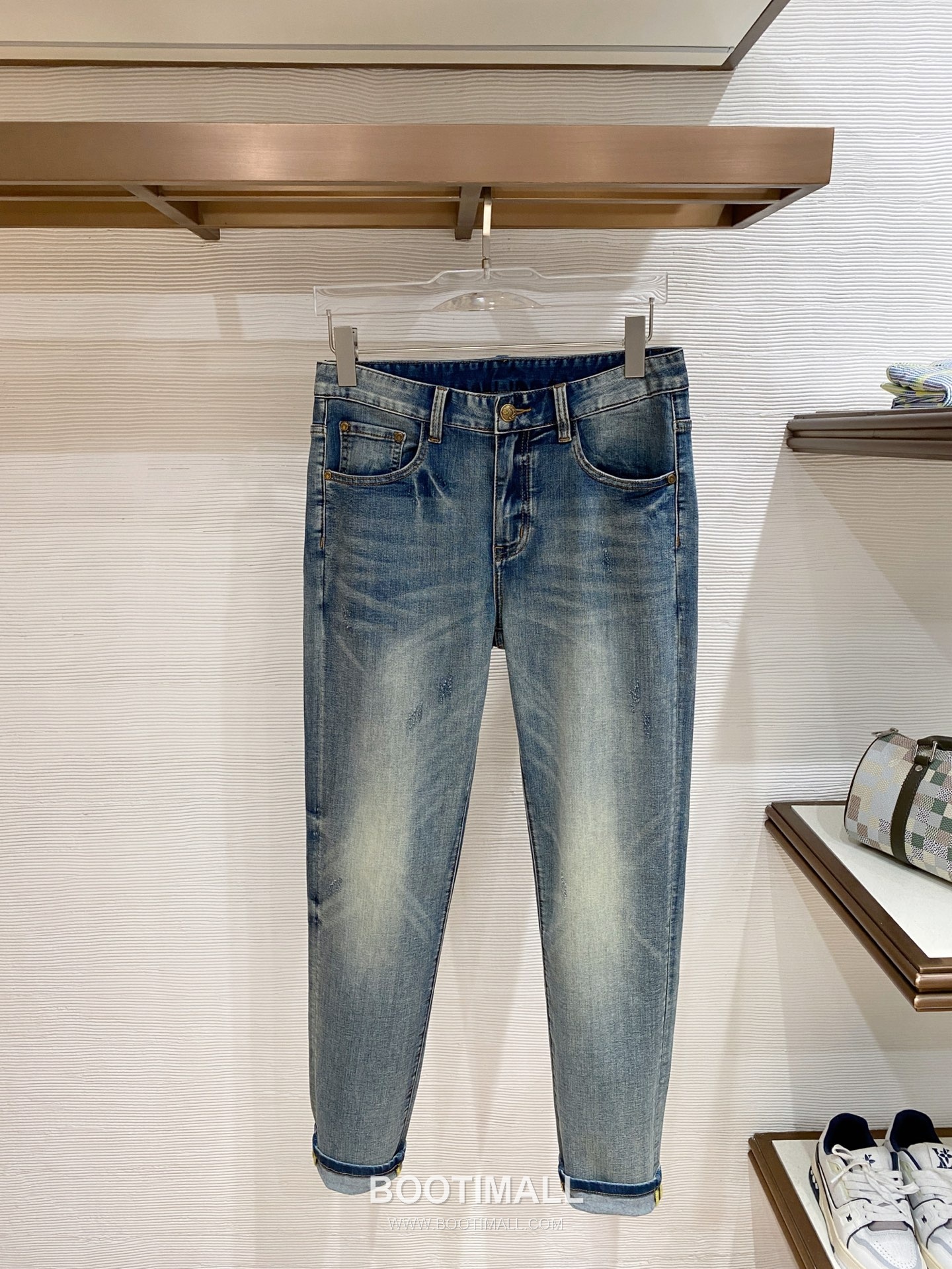 Prada Straight Fit Denim Jeans Blue 프라다 스트레이트 핏 데님 진 블루 2