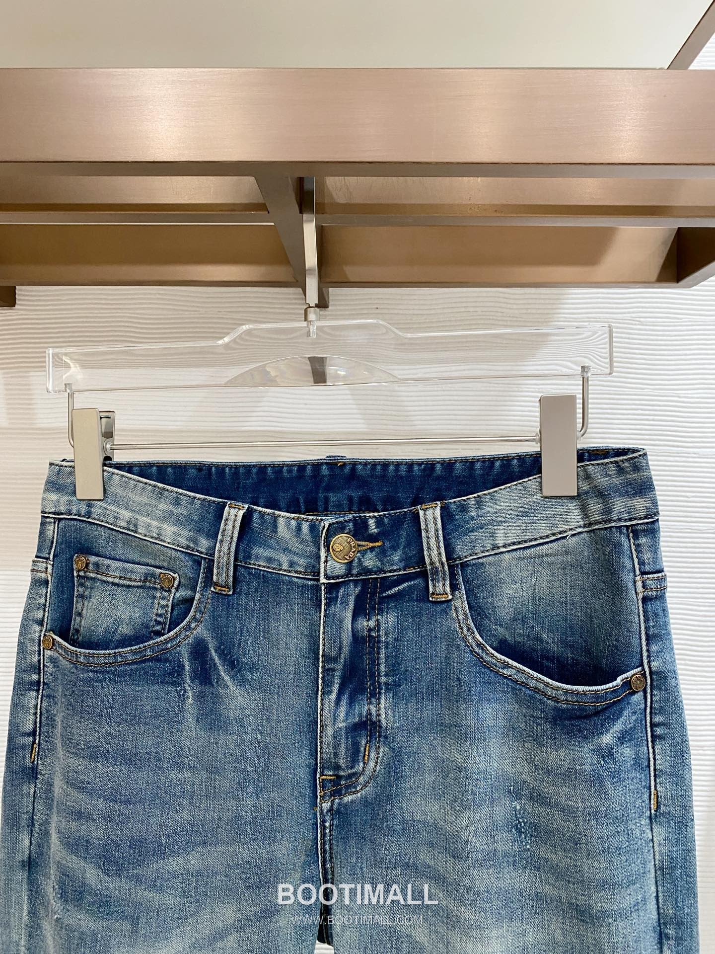 Prada Straight Fit Denim Jeans Blue 프라다 스트레이트 핏 데님 진 블루 3