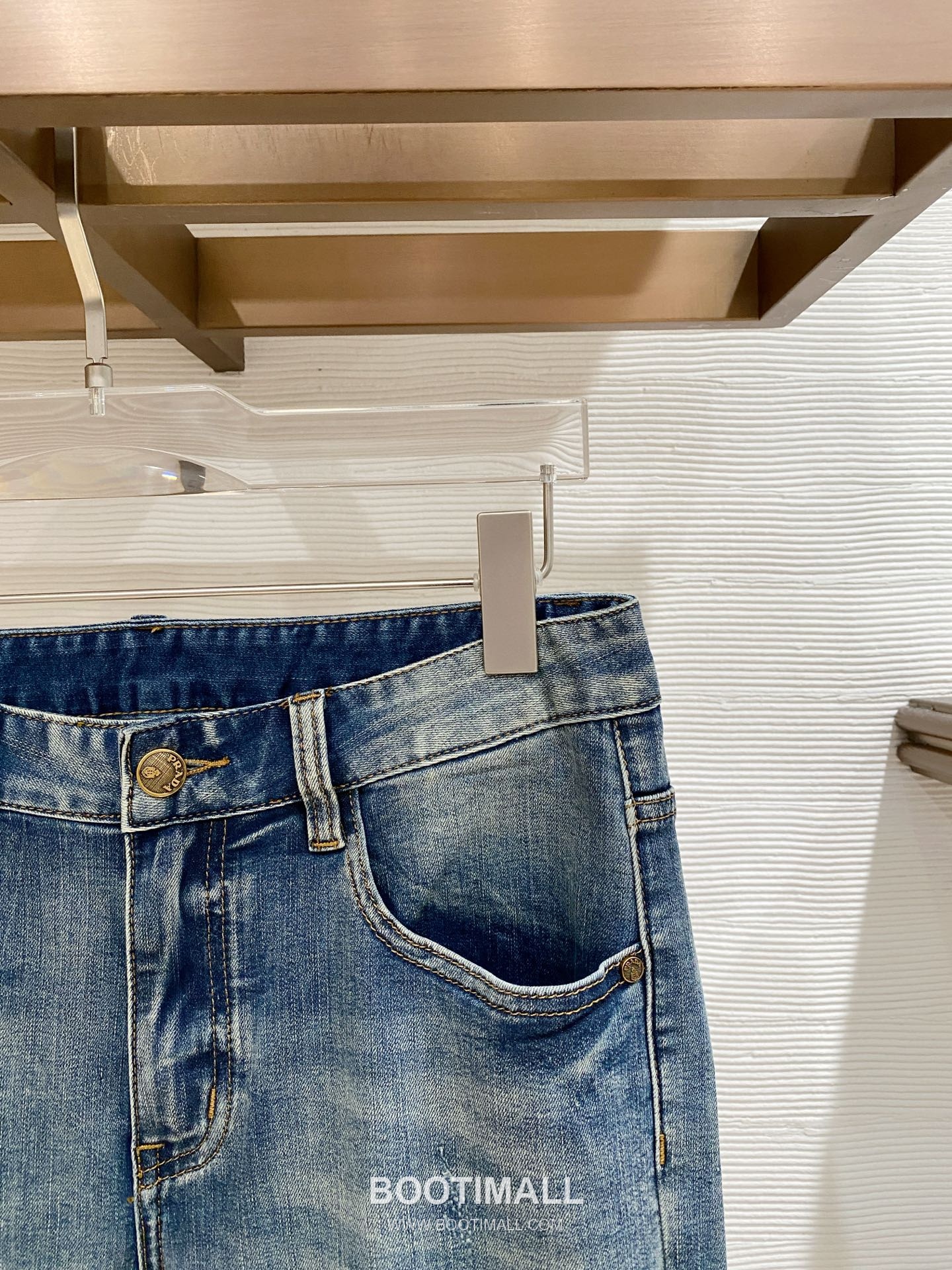 Prada Straight Fit Denim Jeans Blue 프라다 스트레이트 핏 데님 진 블루 4