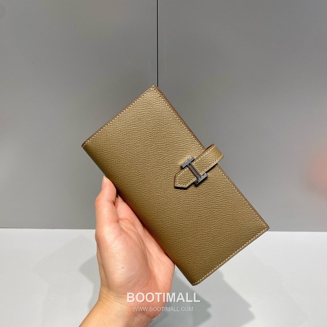 Hermes Epsom Leather Card Holder Elephant Grey 에르메스 엡솜 레더 카드 홀더 엘리펀트 그레이 1