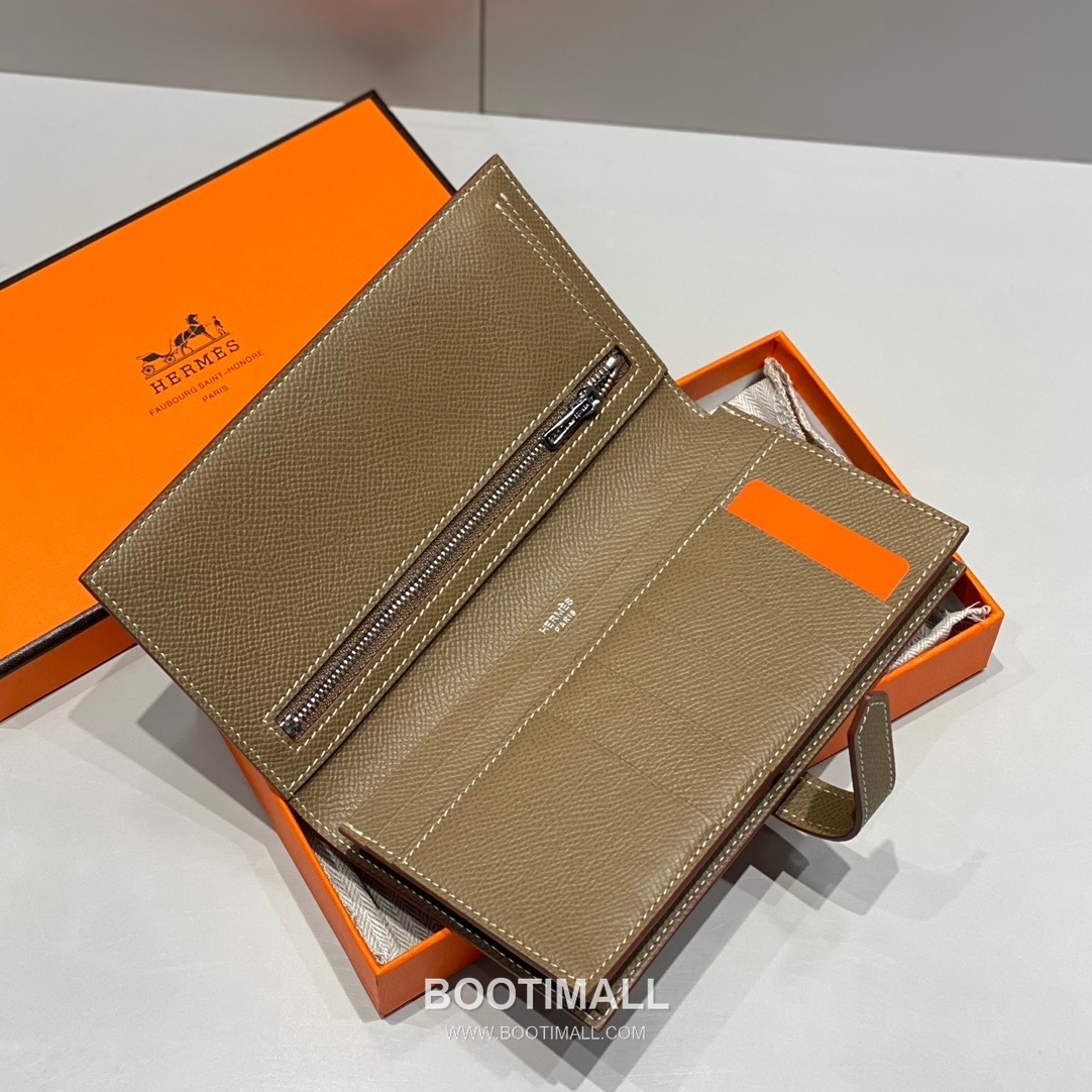Hermes Epsom Leather Card Holder Elephant Grey 에르메스 엡솜 레더 카드 홀더 엘리펀트 그레이 8