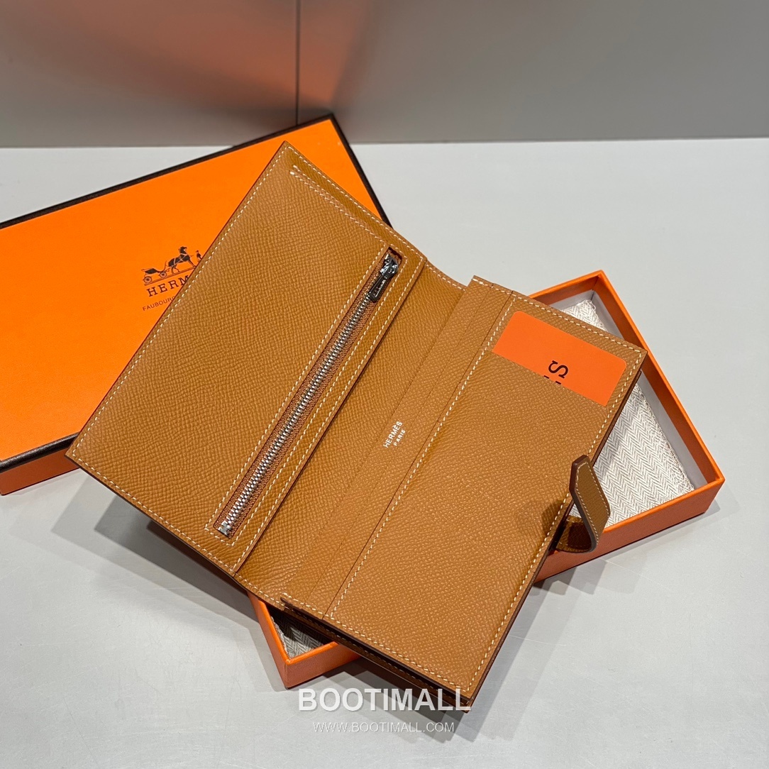 Hermes Epsom H Logo Long Wallet Black 에르메스 엡솜 H 로고 장지갑 블랙 4