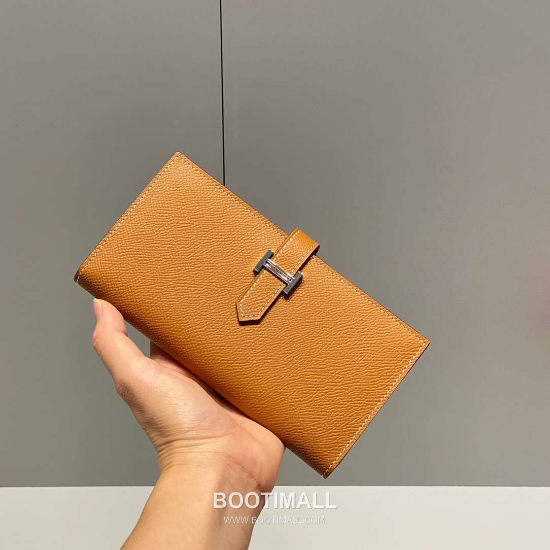 Hermes Epsom H Logo Long Wallet Black 에르메스 엡솜 H 로고 장지갑 블랙 5