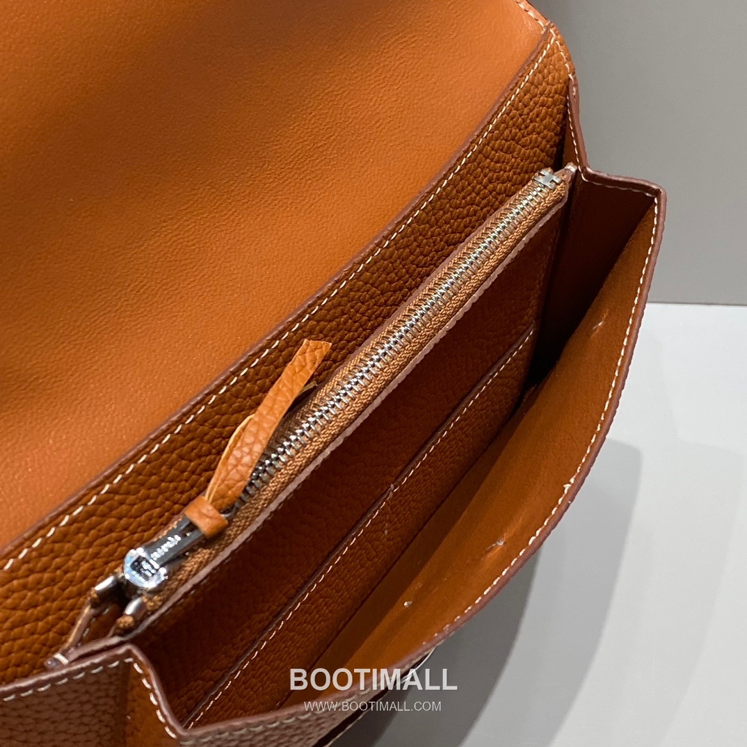 Hermes Togo Leather Passport Holder Elephant Grey Wallet 에르메스 토고 레더 여권 케이스 엘리펀트 그레이 지갑 20cm 9