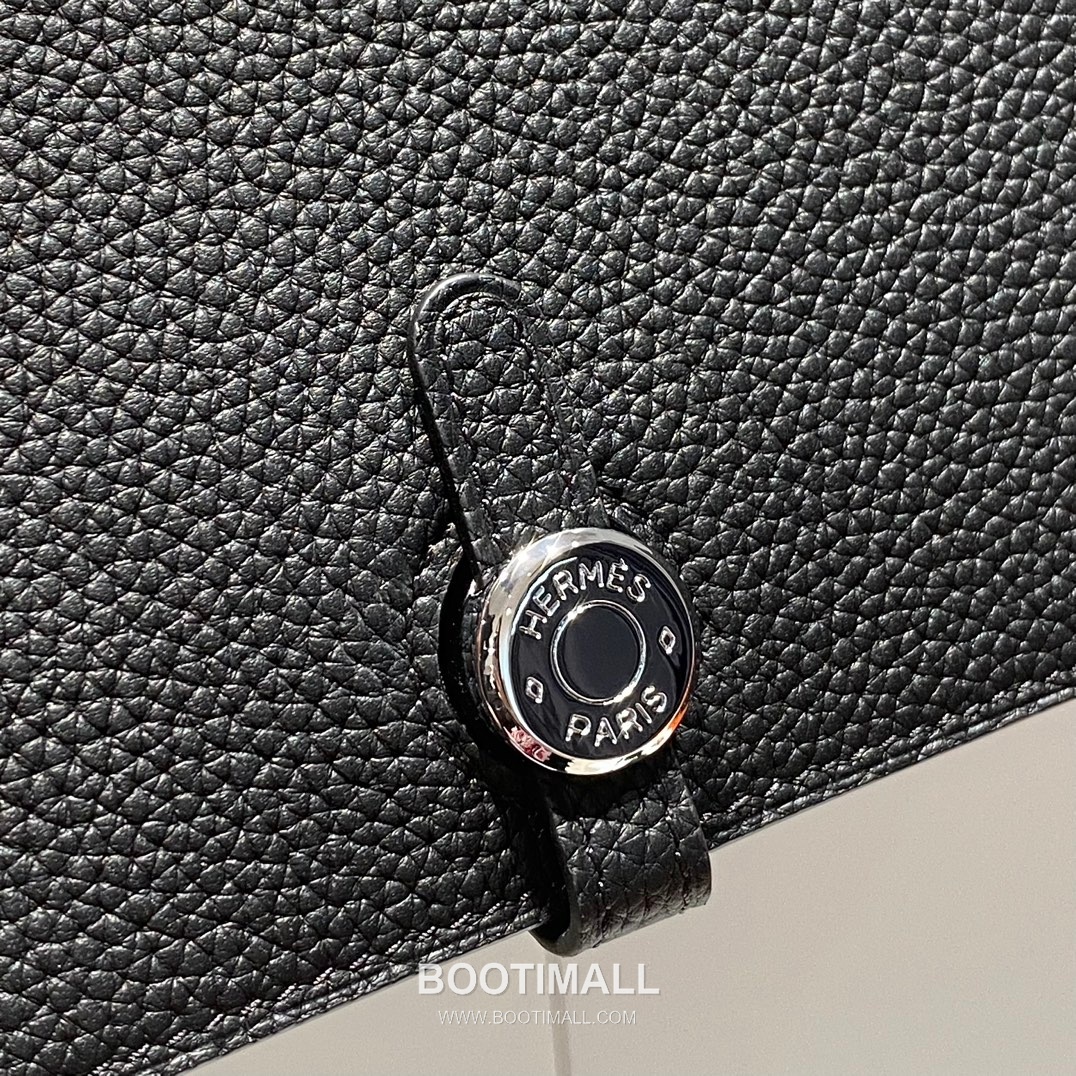 Hermes Togo Leather Passport Holder Elephant Grey Wallet 에르메스 토고 레더 여권 케이스 엘리펀트 그레이 지갑 20cm 6