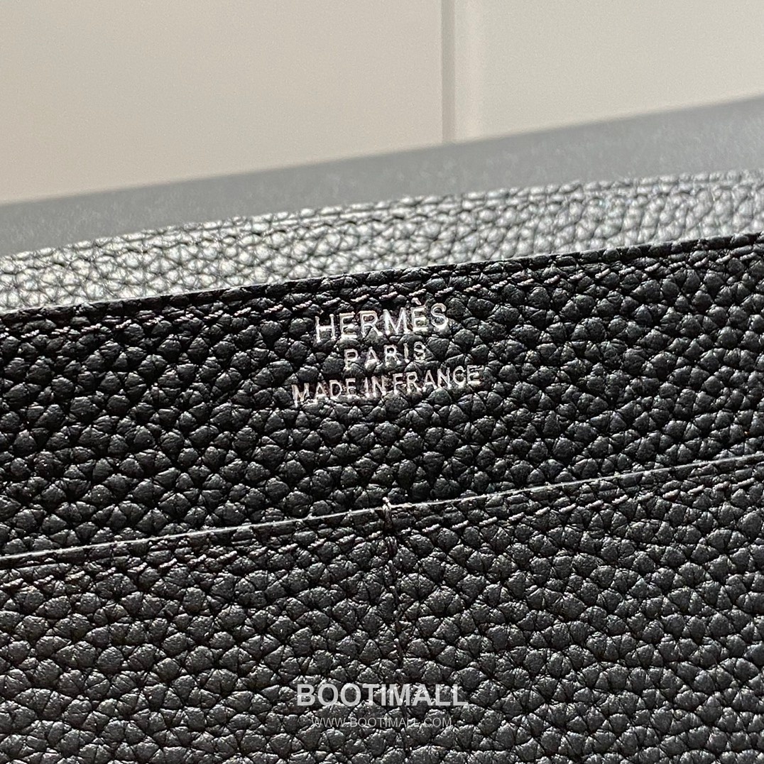 Hermes Togo Leather Passport Holder Elephant Grey Wallet 에르메스 토고 레더 여권 케이스 엘리펀트 그레이 지갑 20cm 7