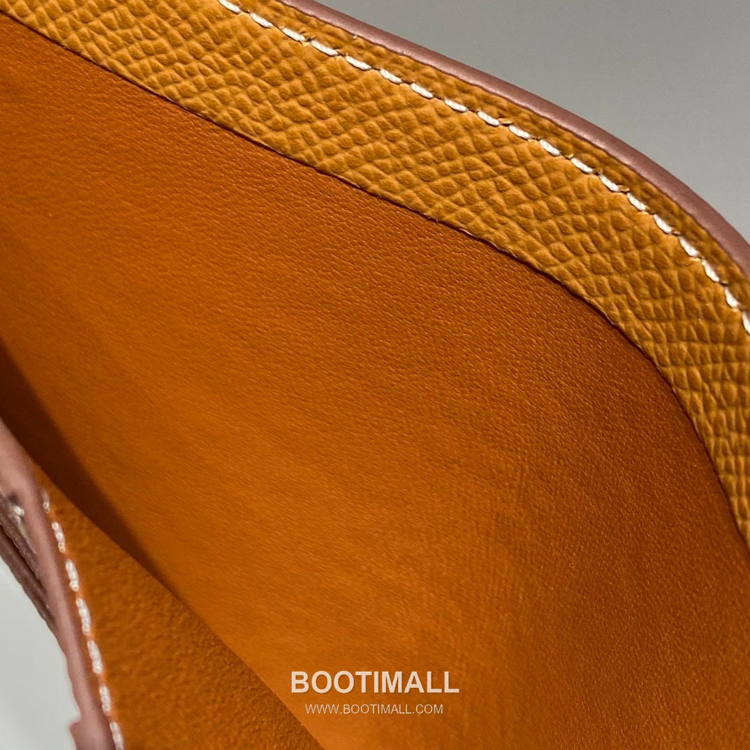 Hermes Epsom Leather Gold Brown Short Wallet 에르메스 엡솜 레더 골드 브라운 반지갑 10cm 8