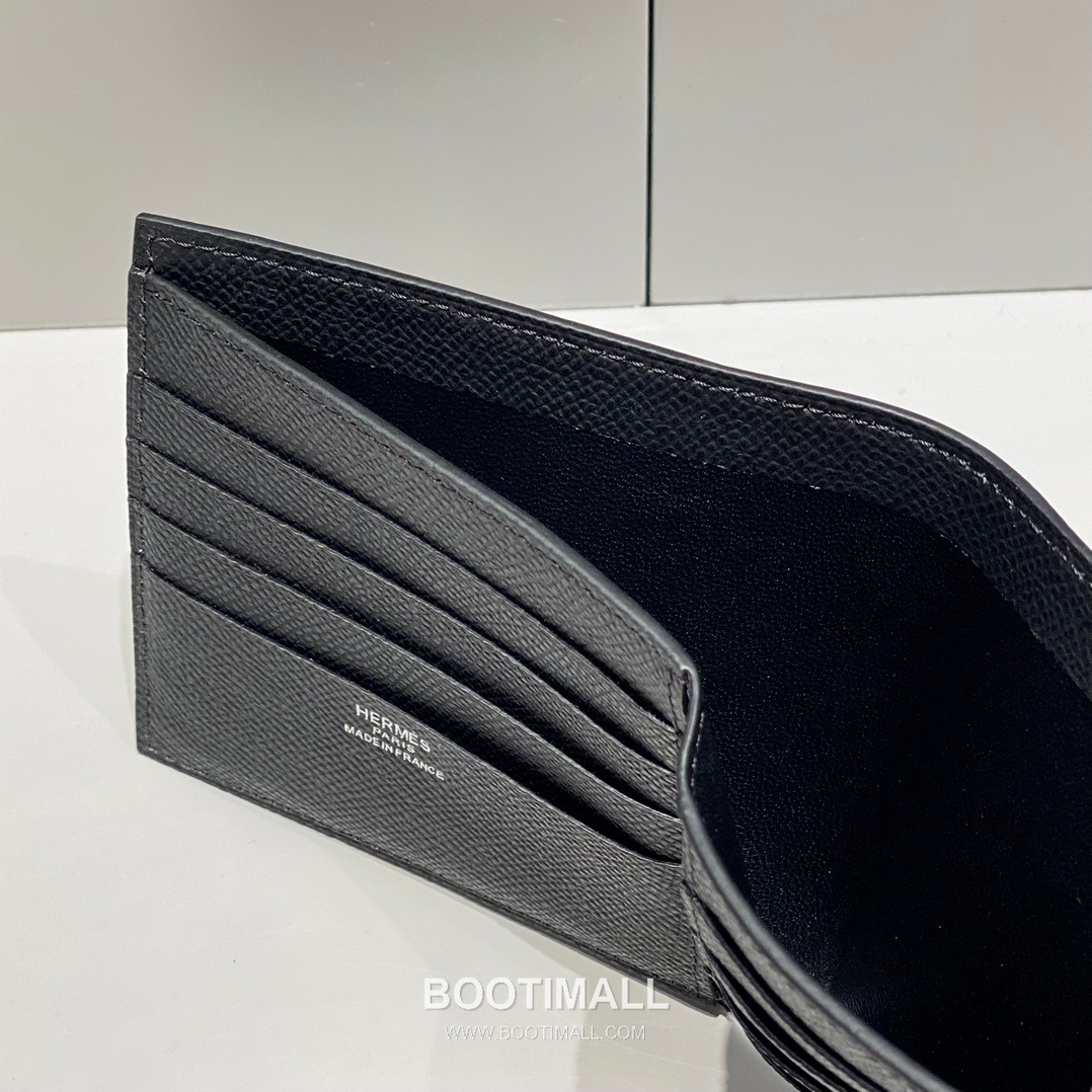 Hermes Epsom Leather Gold Brown Short Wallet 에르메스 엡솜 레더 골드 브라운 반지갑 10cm 9