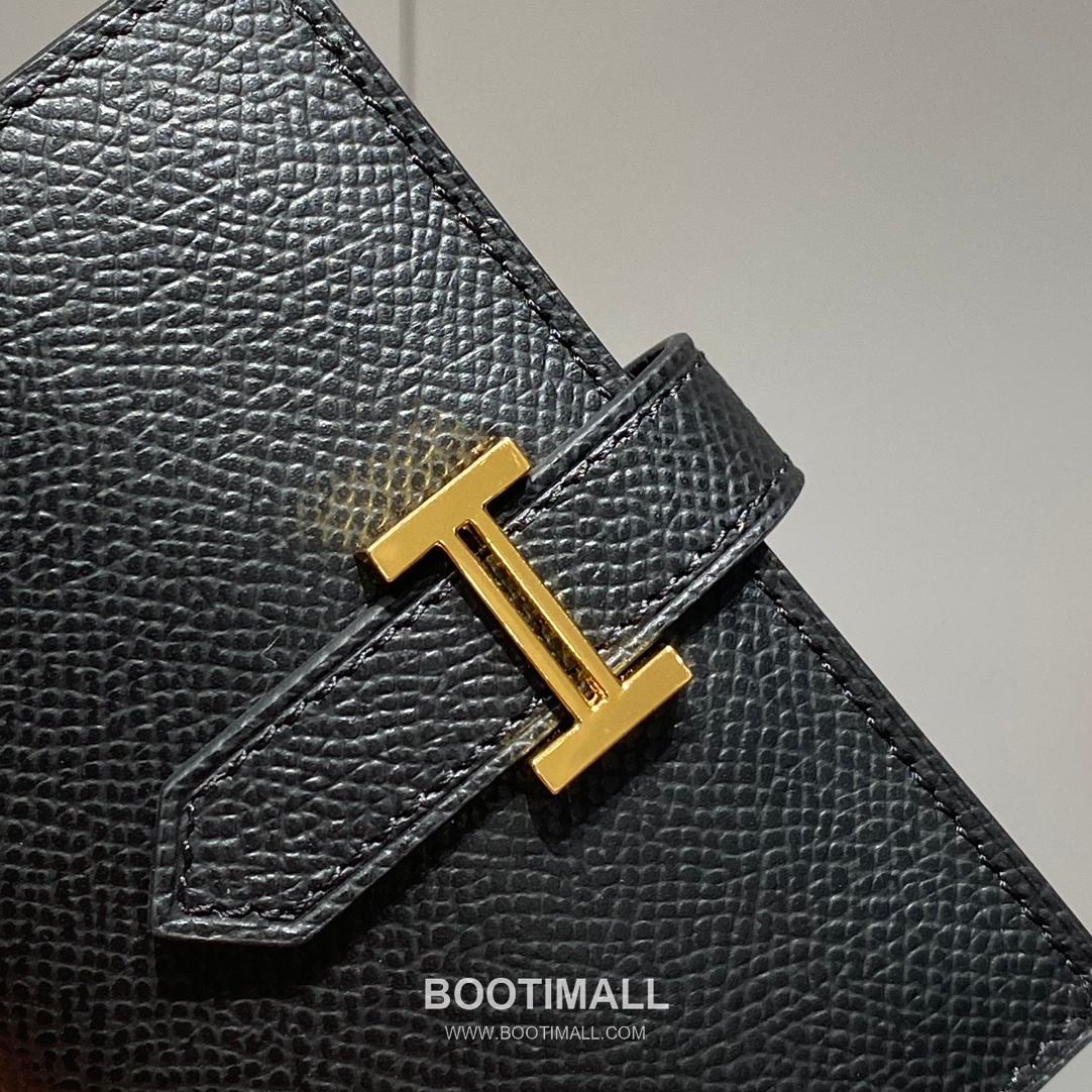 Hermes Epsom Leather Bi-Fold Wallet Gold Brown 에르메스 엡솜 레더 반지갑 골드 브라운 8