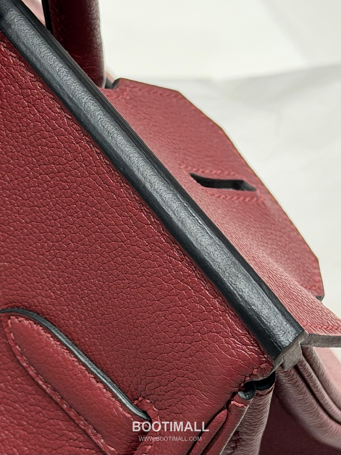 Hermes Saddle Bag Red Calfskin Leather Shoulder Bag 에르메스 새들백 레드 카프스킨 레더 숄더백 25cm 7