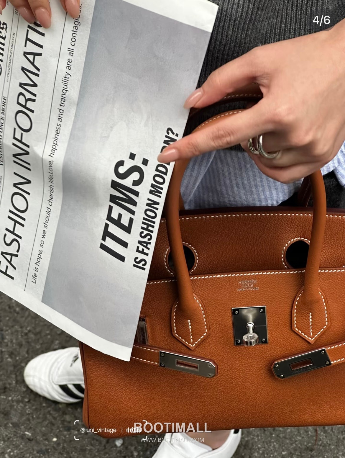 Hermes Shoulder Birkin 29 Gold Evergrain Leather Shoulder Bag 에르메스 숄더 버킨 29 골드 에버그레인 레더 숄더백 29cm 4