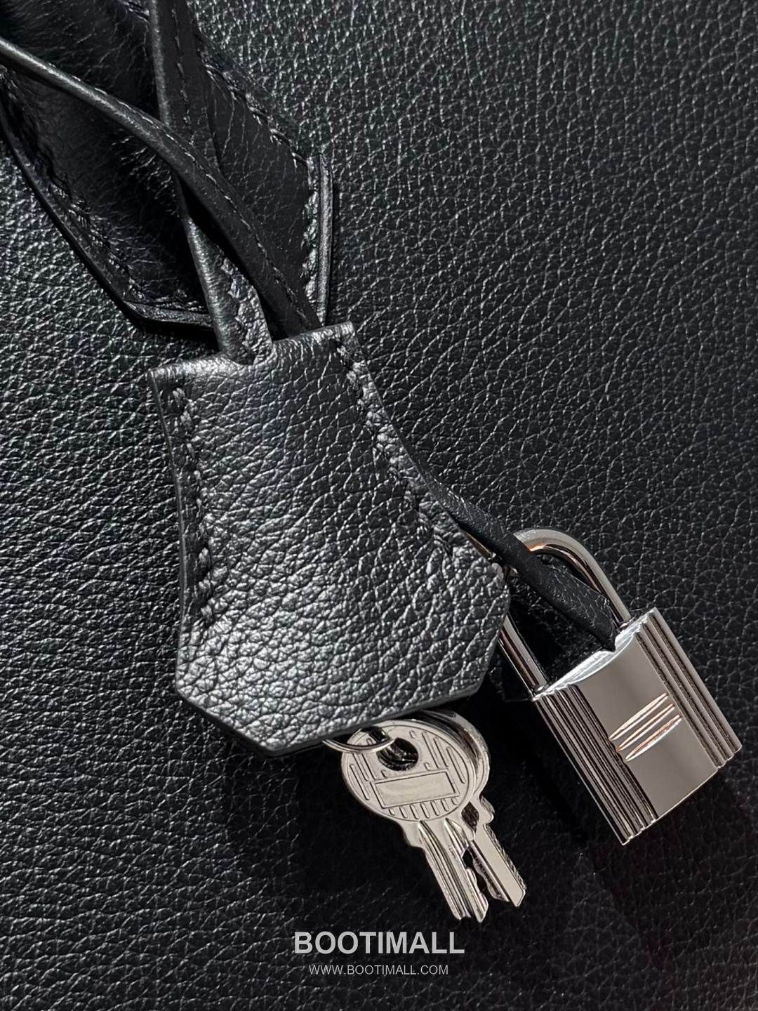 Hermes Birkin 25 Black Swift Leather Shoulder Bag 에르메스 버킨 25 블랙 스위프트 레더 숄더백 25cm 6