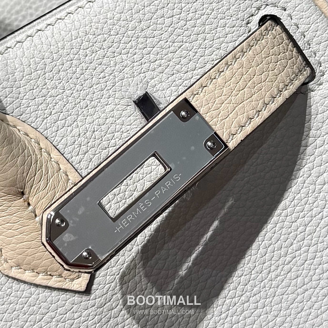 Hermes Birkin 30 Gris Platine Craie Togo Leather Handbag 에르메스 버킨 30 13110014 그리 플라티네 크레 토고 레더 핸드백 30cm 10