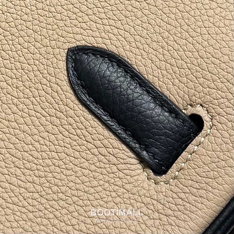 Hermes Birkin 35 Dove Gray Black Togo Leather Handbag 에르메스 버킨 35 13120014 도브 그레이 블랙 토고 레더 핸드백 35cm 13