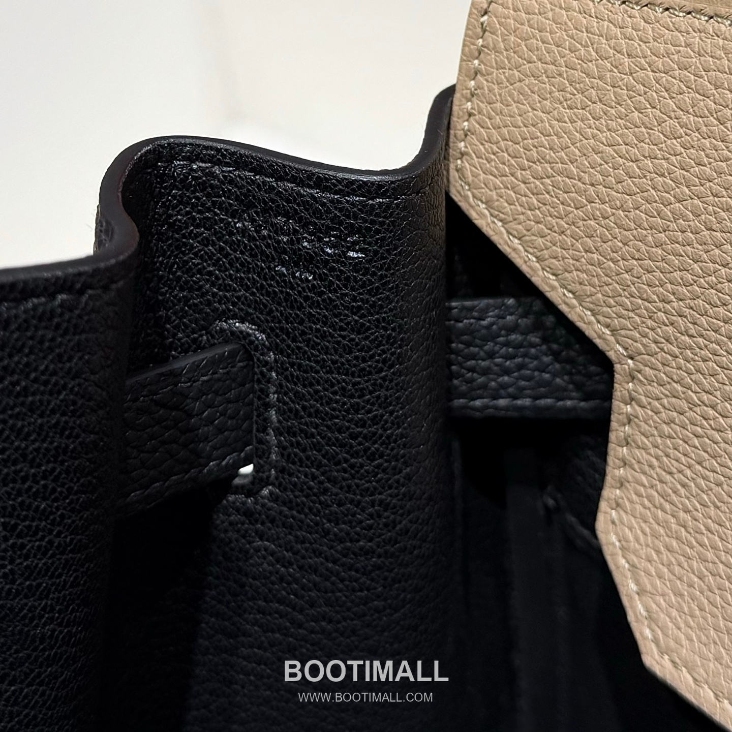 Hermes Birkin 35 Dove Gray Black Togo Leather Handbag 에르메스 버킨 35 13120014 도브 그레이 블랙 토고 레더 핸드백 35cm 14