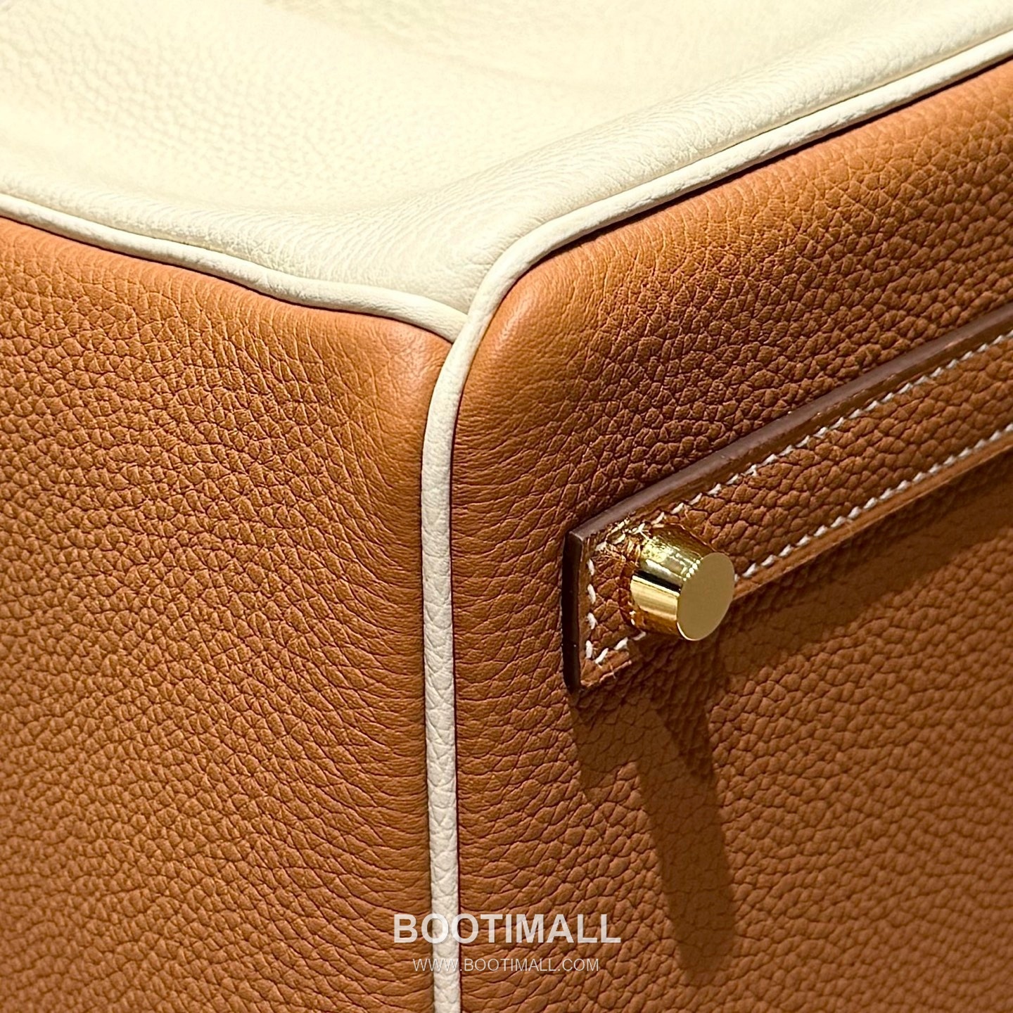 Hermes Birkin 30 Gold Craie Togo Leather Tote Bag 에르메스 버킨 30 골드 크레 토고 레더 토트백 30cm 15