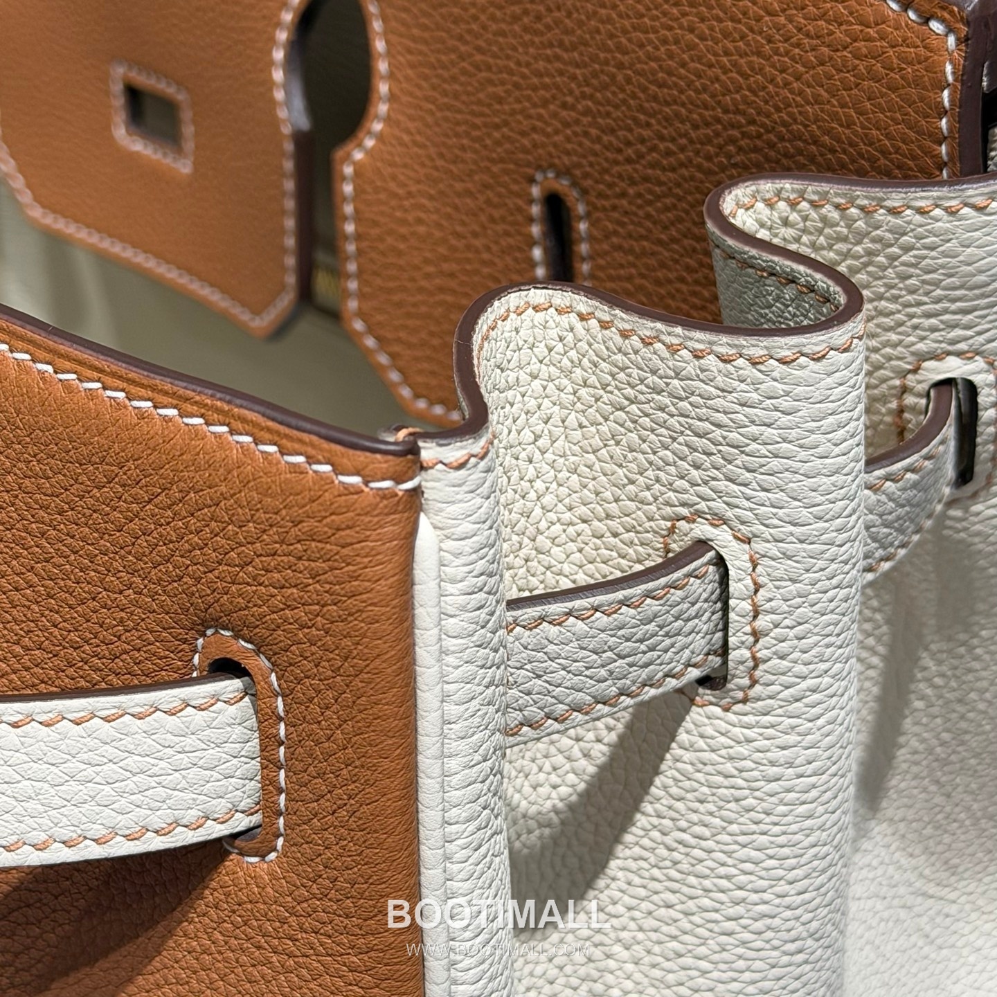 Hermes Birkin 35 Gold Craie Togo Leather Handbag 에르메스 버킨 35 11120013 골드 크레이 토고 레더 핸드백 35cm 12