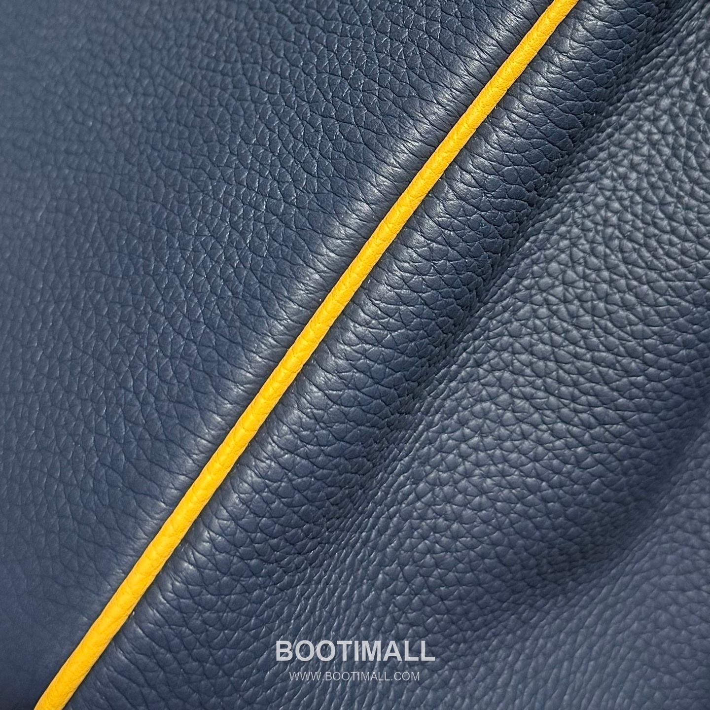 Hermes Birkin 25 Navy Blue Jaune Amber Togo Leather Handbag 에르메스 버킨 25 네이비 블루 존 앰버 토고 레더 핸드백 25cm 11