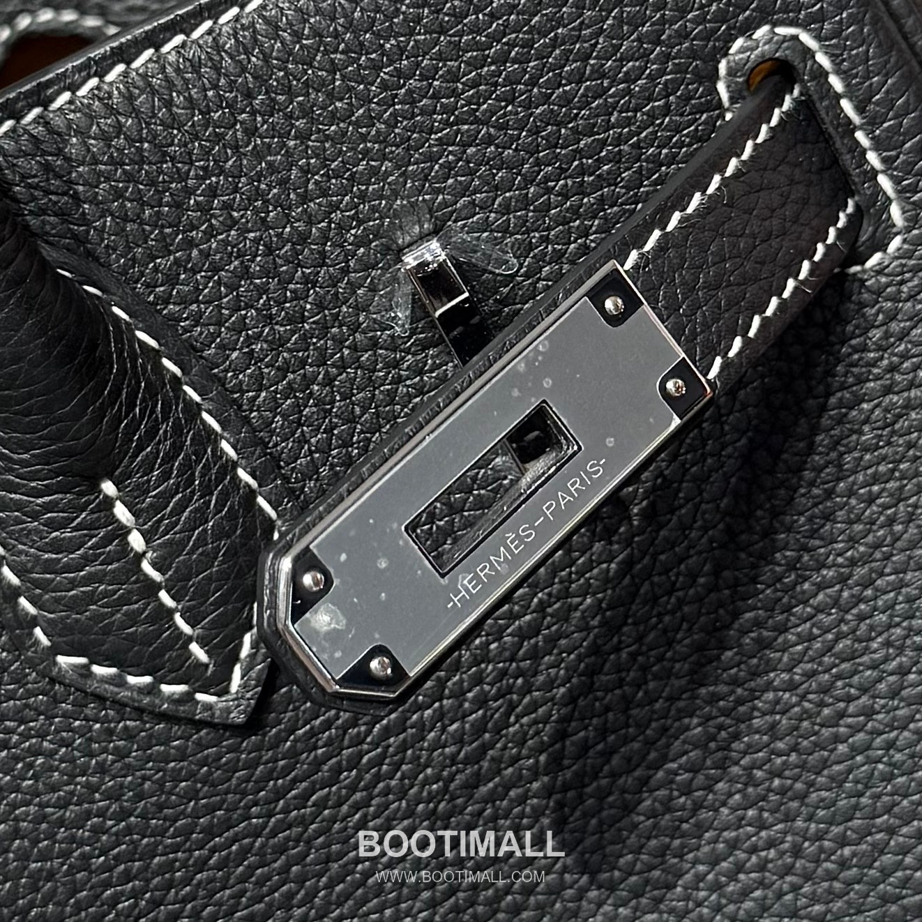 Hermes Birkin 30 Black Amber Yellow Togo Leather Handbag 에르메스 버킨 30 1311001 블랙 앰버 옐로우 토고 레더 핸드백 30cm 7