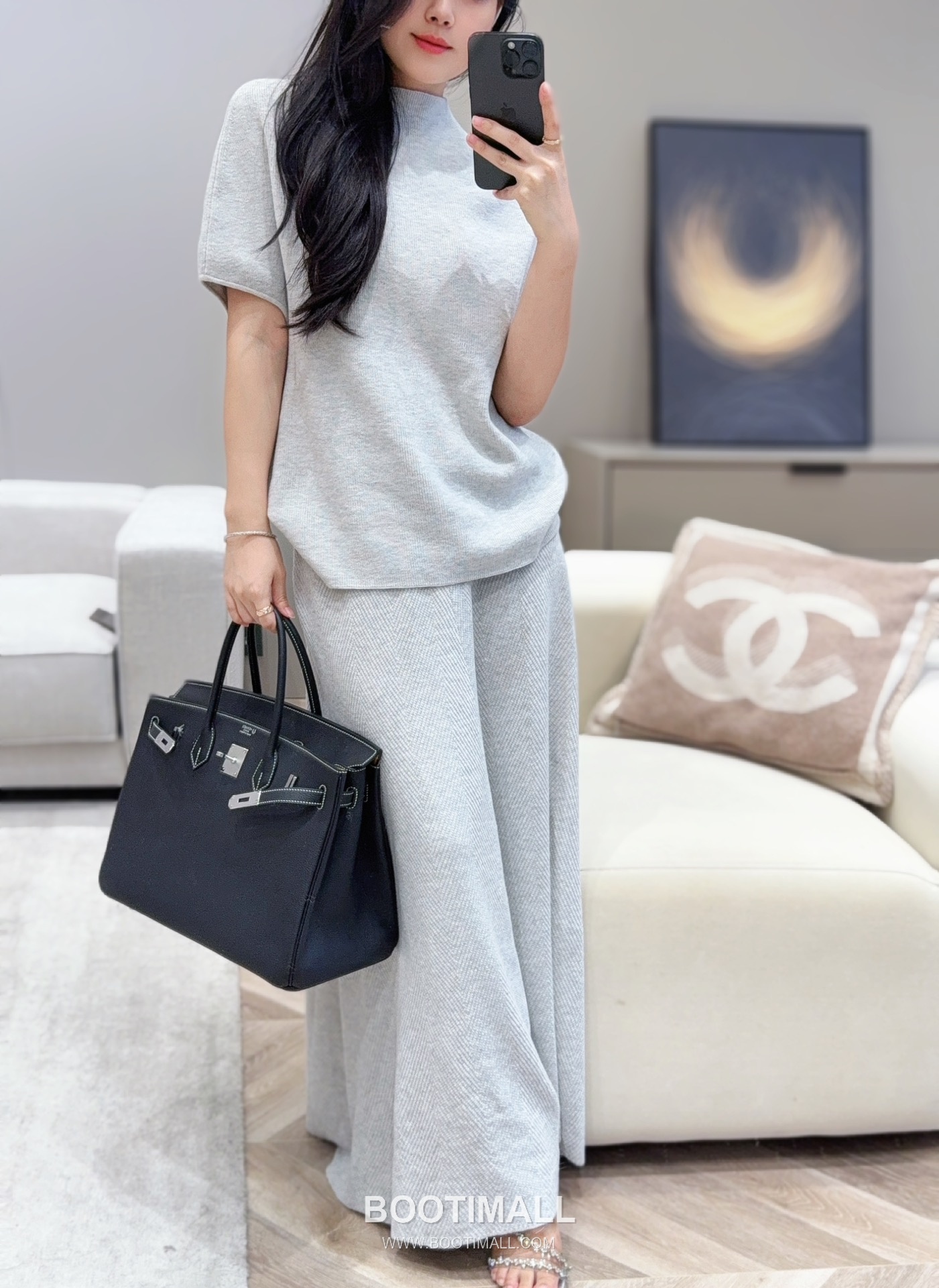 Hermes Birkin 35 Black Amber Yellow Togo Leather Handbag 에르메스 버킨 35 11120013 블랙 앰버 옐로우 토고 레더 핸드백 35cm 3