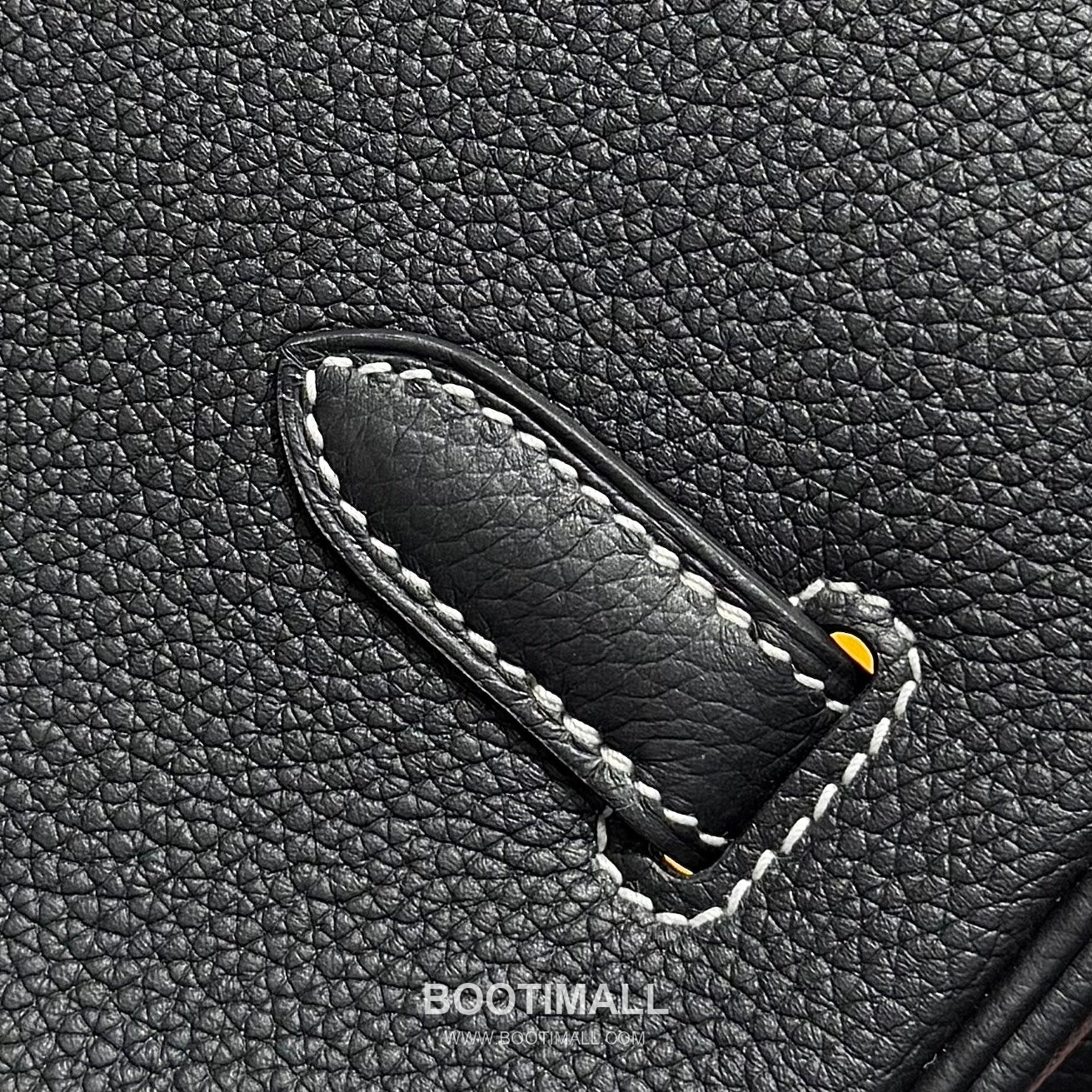 Hermes Birkin 35 Black Amber Yellow Togo Leather Handbag 에르메스 버킨 35 11120013 블랙 앰버 옐로우 토고 레더 핸드백 35cm 9