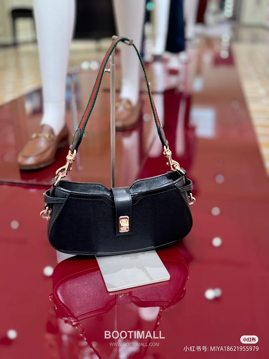 Gucci 786015 Black Leather Shoulder Bag 구찌 786015 블랙 레더 숄더백 24cm 2