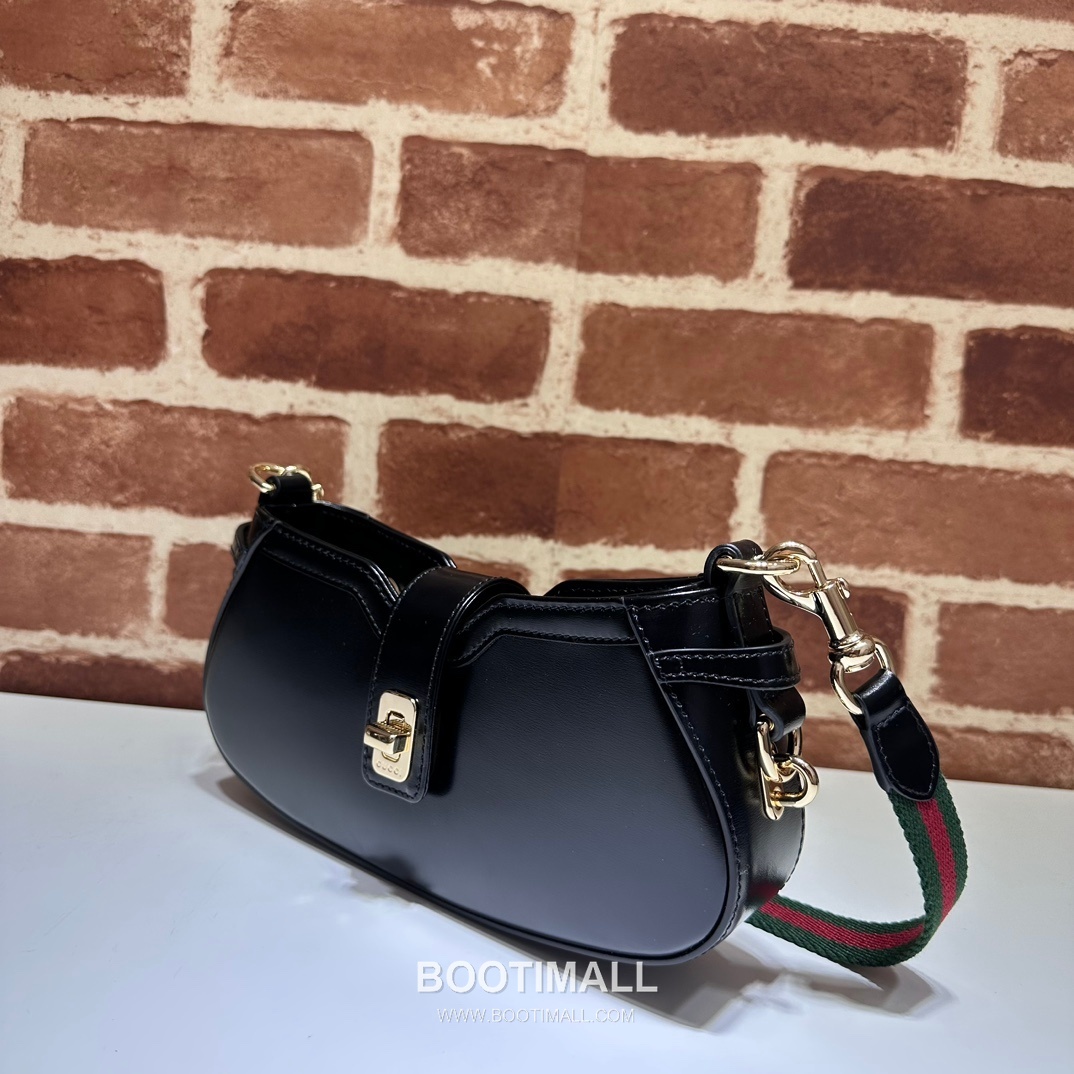 Gucci 786015 Black Leather Shoulder Bag 구찌 786015 블랙 레더 숄더백 24cm 11