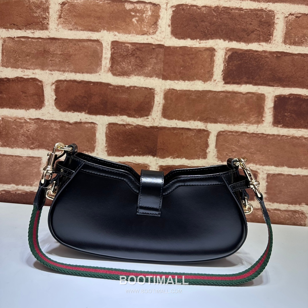 Gucci 786015 Black Leather Shoulder Bag 구찌 786015 블랙 레더 숄더백 24cm 12