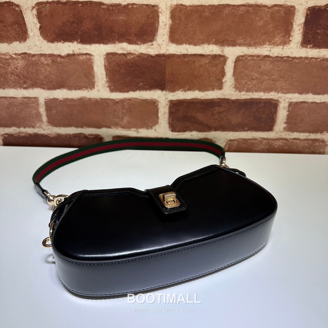 Gucci 786015 Black Leather Shoulder Bag 구찌 786015 블랙 레더 숄더백 24cm 13