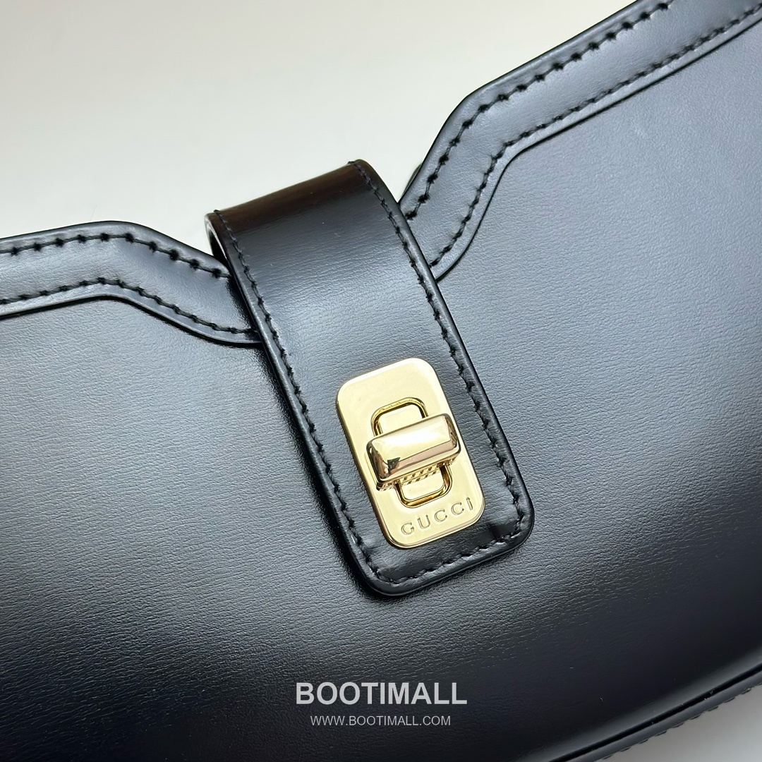 Gucci 786015 Black Leather Shoulder Bag 구찌 786015 블랙 레더 숄더백 24cm 14