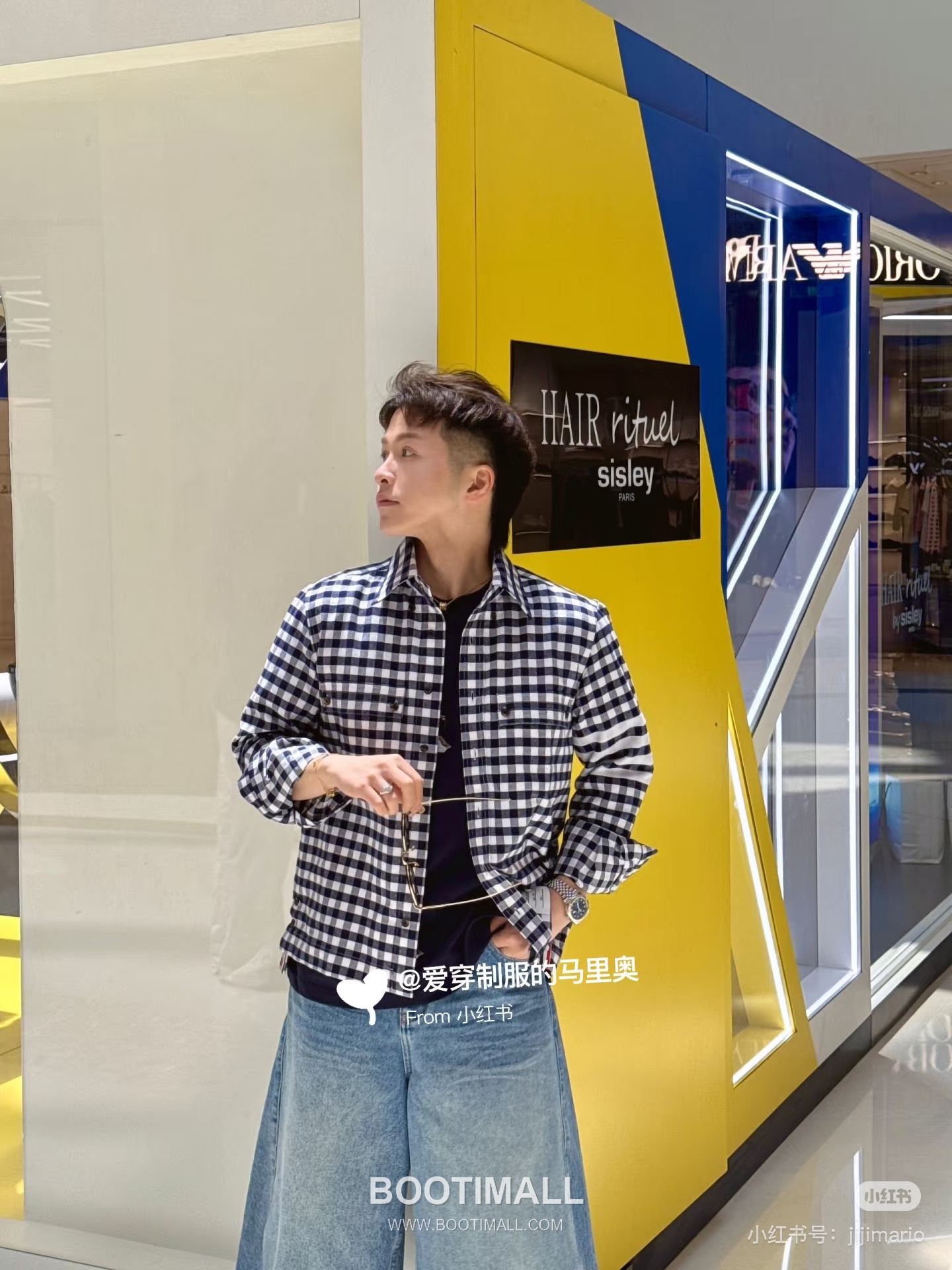 Gingham Check Shirt White Black 깅엄 체크 셔츠 화이트 블랙 셔츠 10