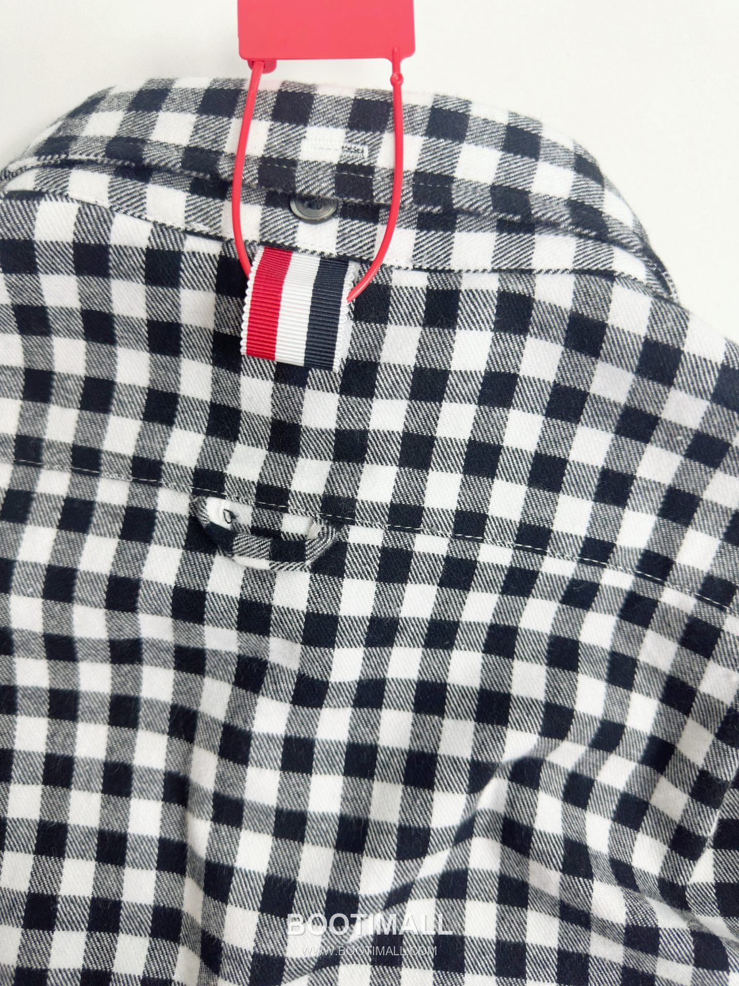 Gingham Check Shirt White Black 깅엄 체크 셔츠 화이트 블랙 셔츠 19